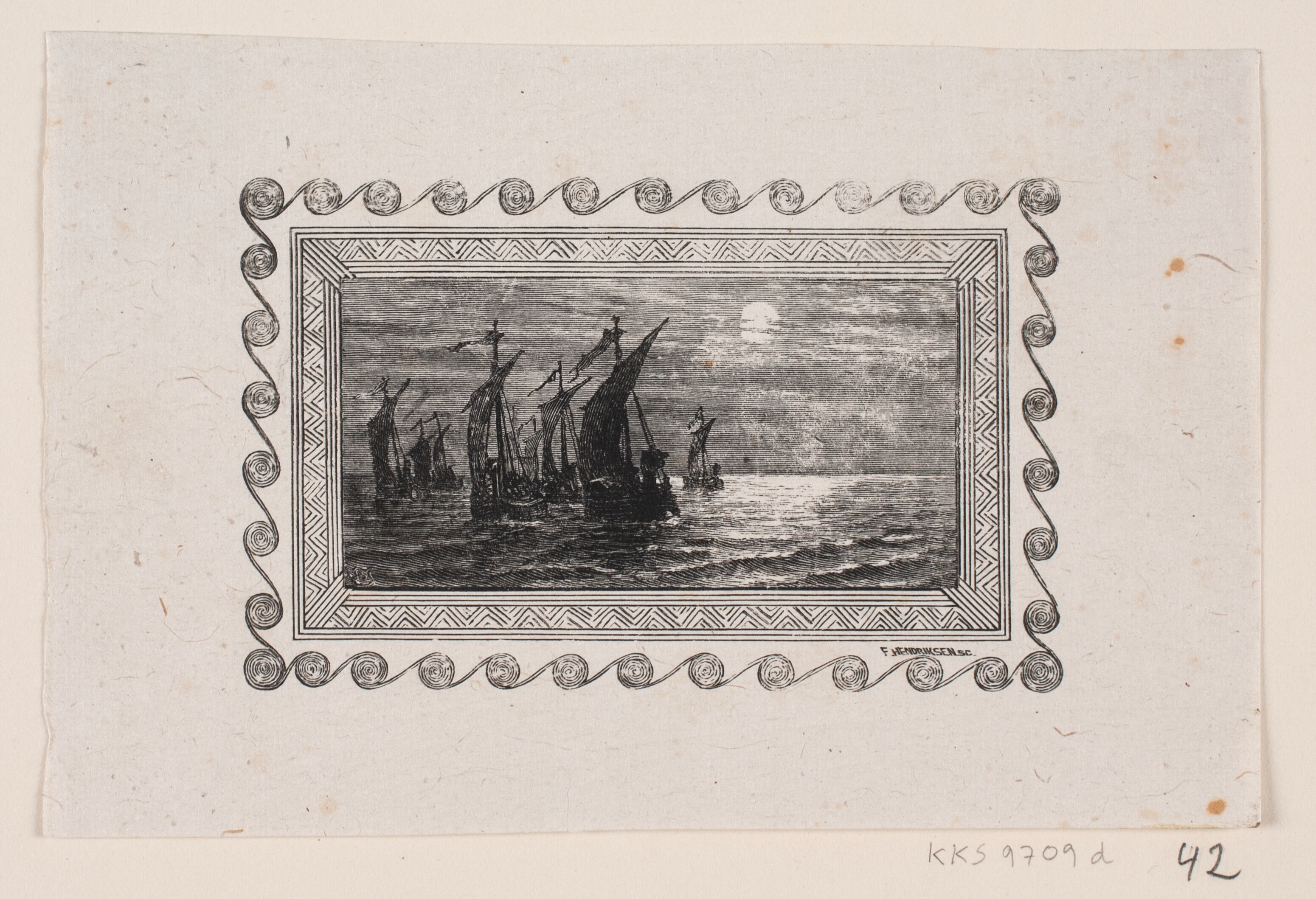 Vignet til fortællingen "Kong Gorm og hans sønner"