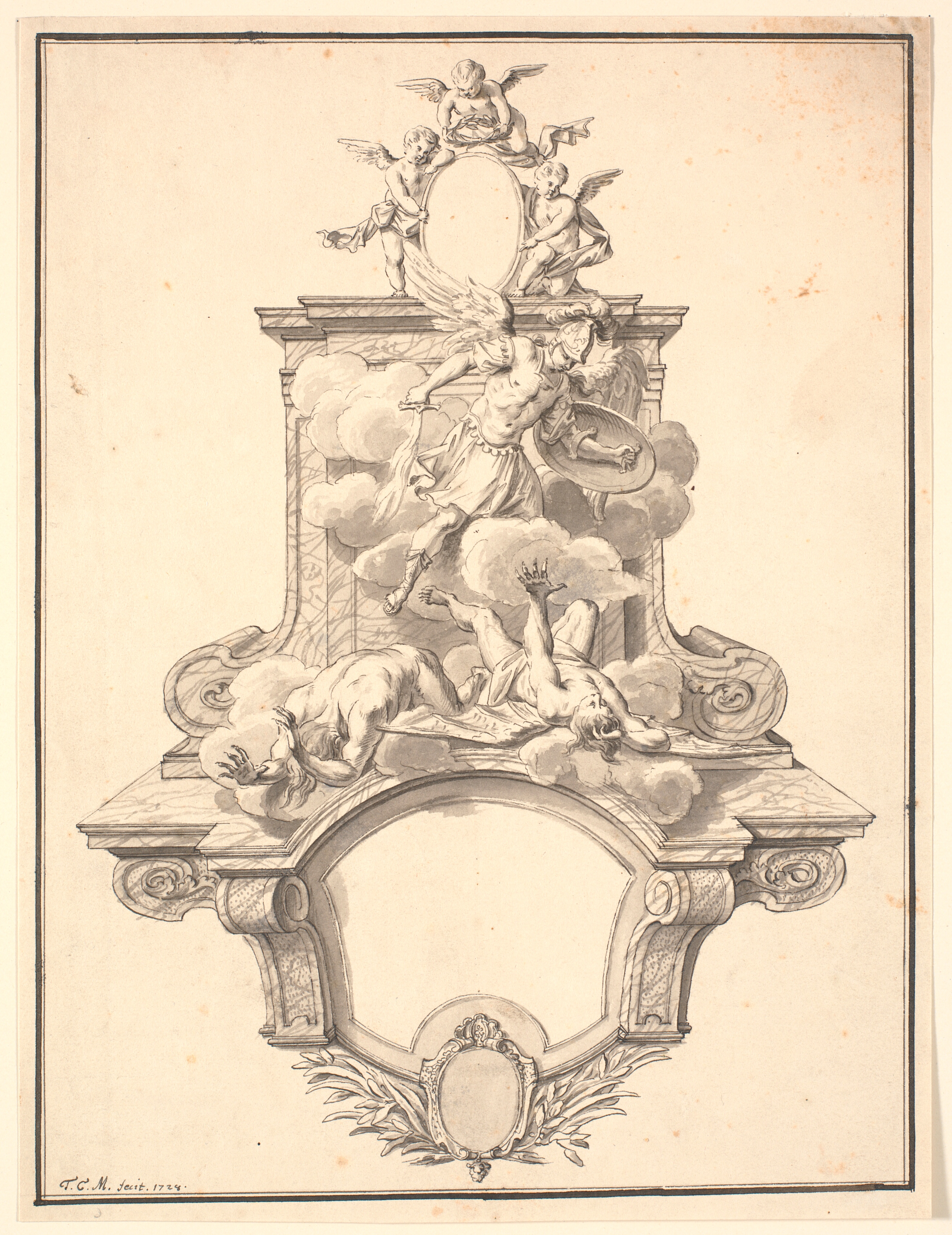 Allegori: Sandhedens sejr over misundelsen og løgnen