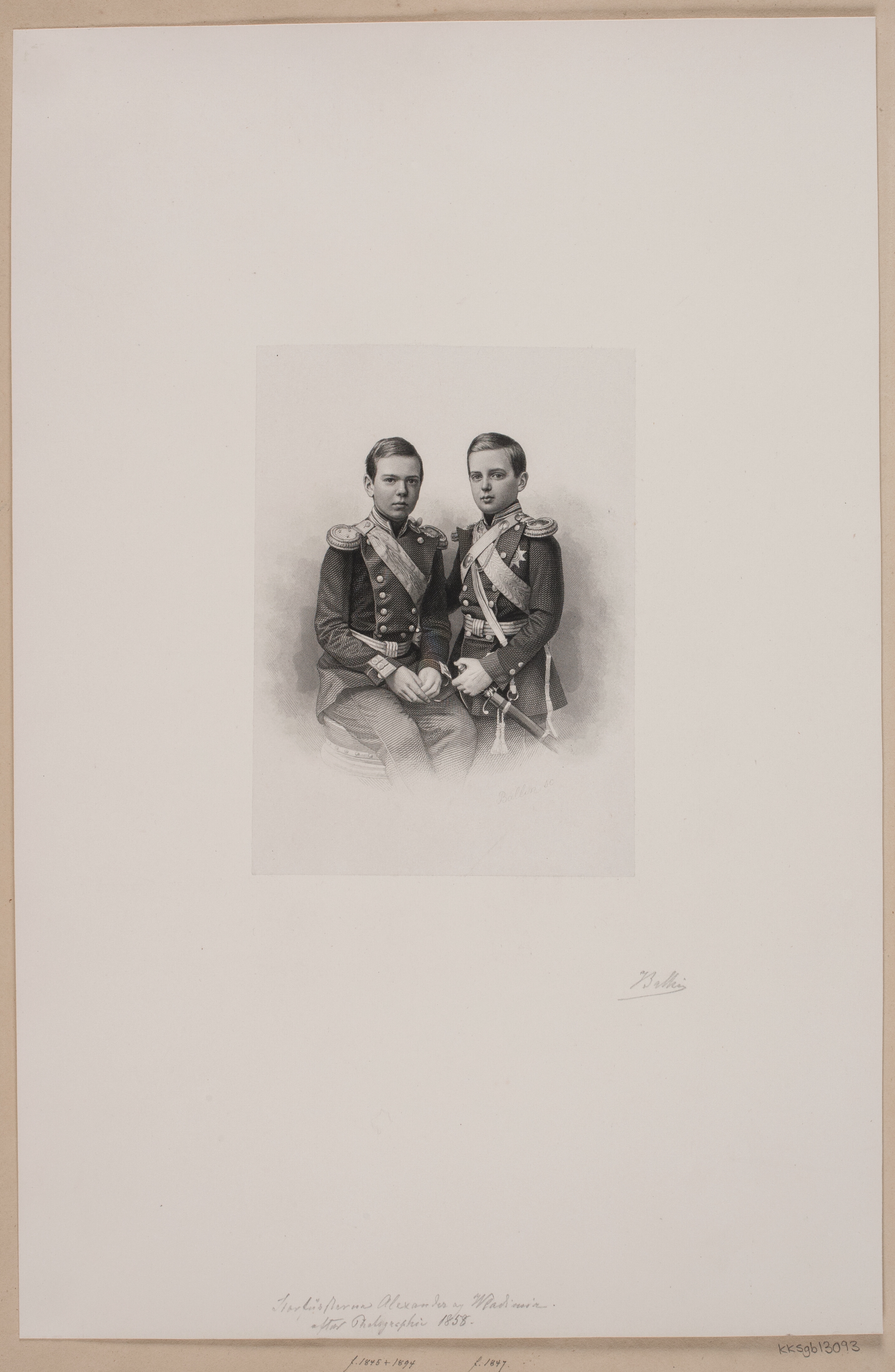 Storfyrsterne Alexander og Wladimir