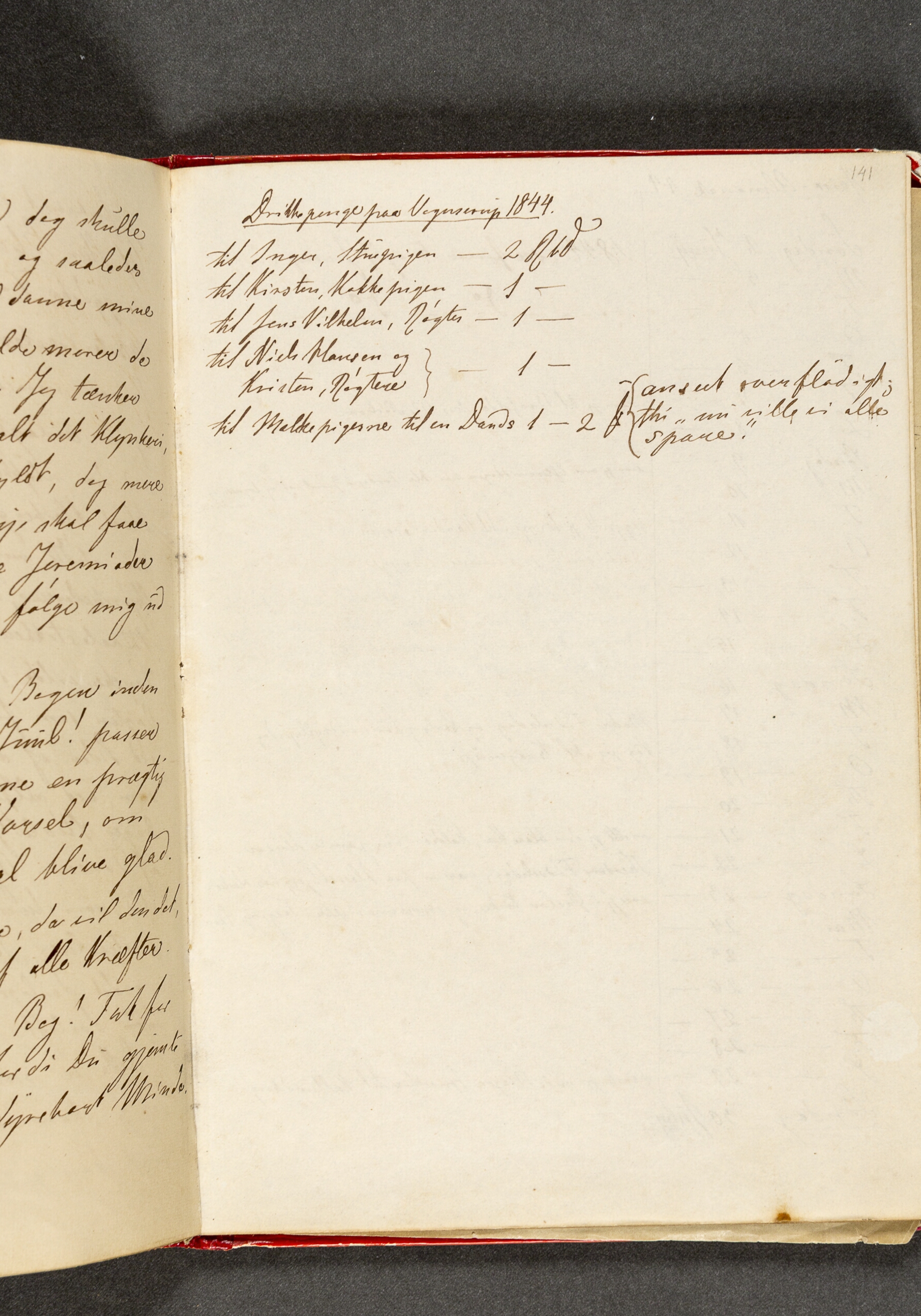 Drikkepenge. Side 141