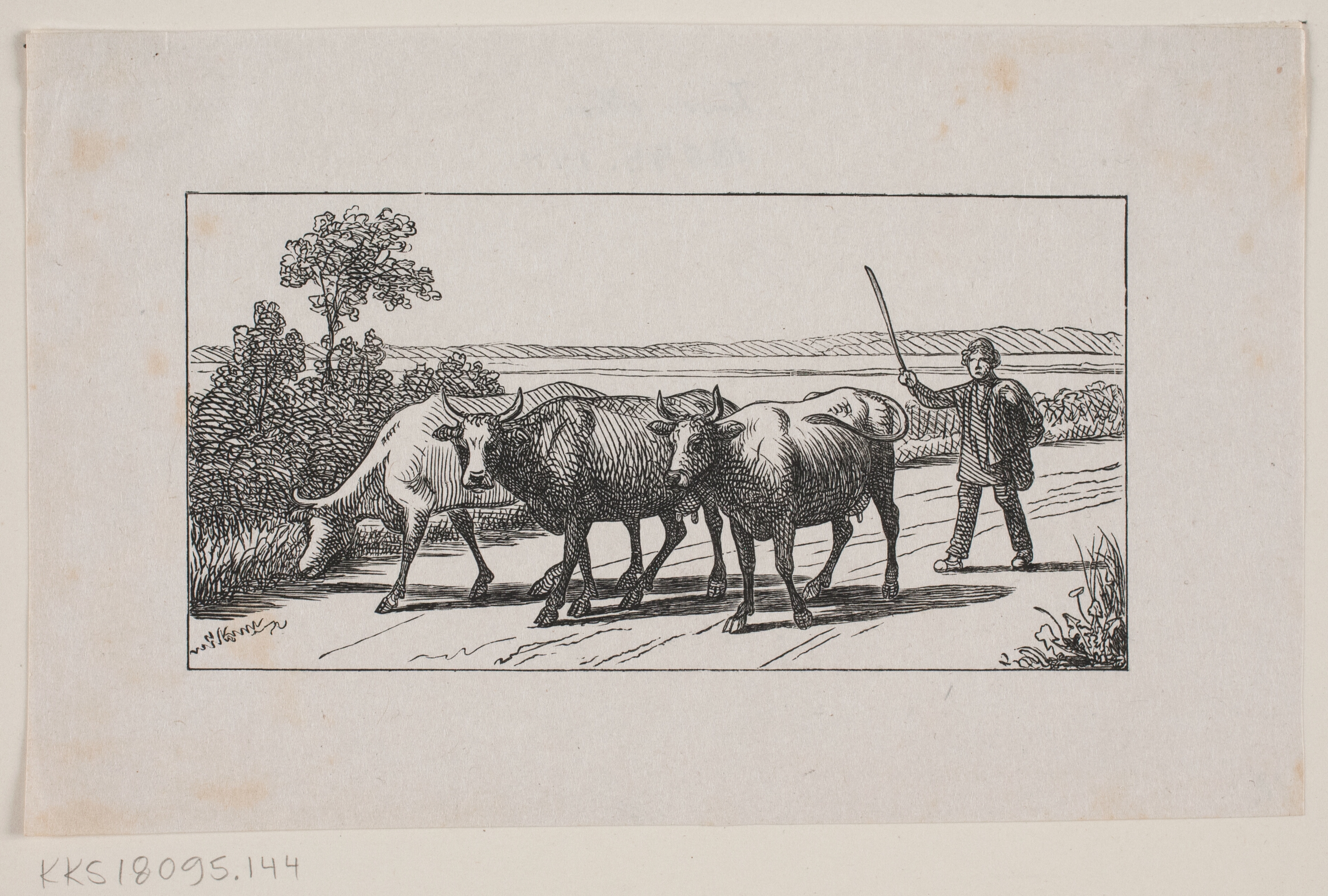 Prøvetryk til Chr. Winthers A.B.C.