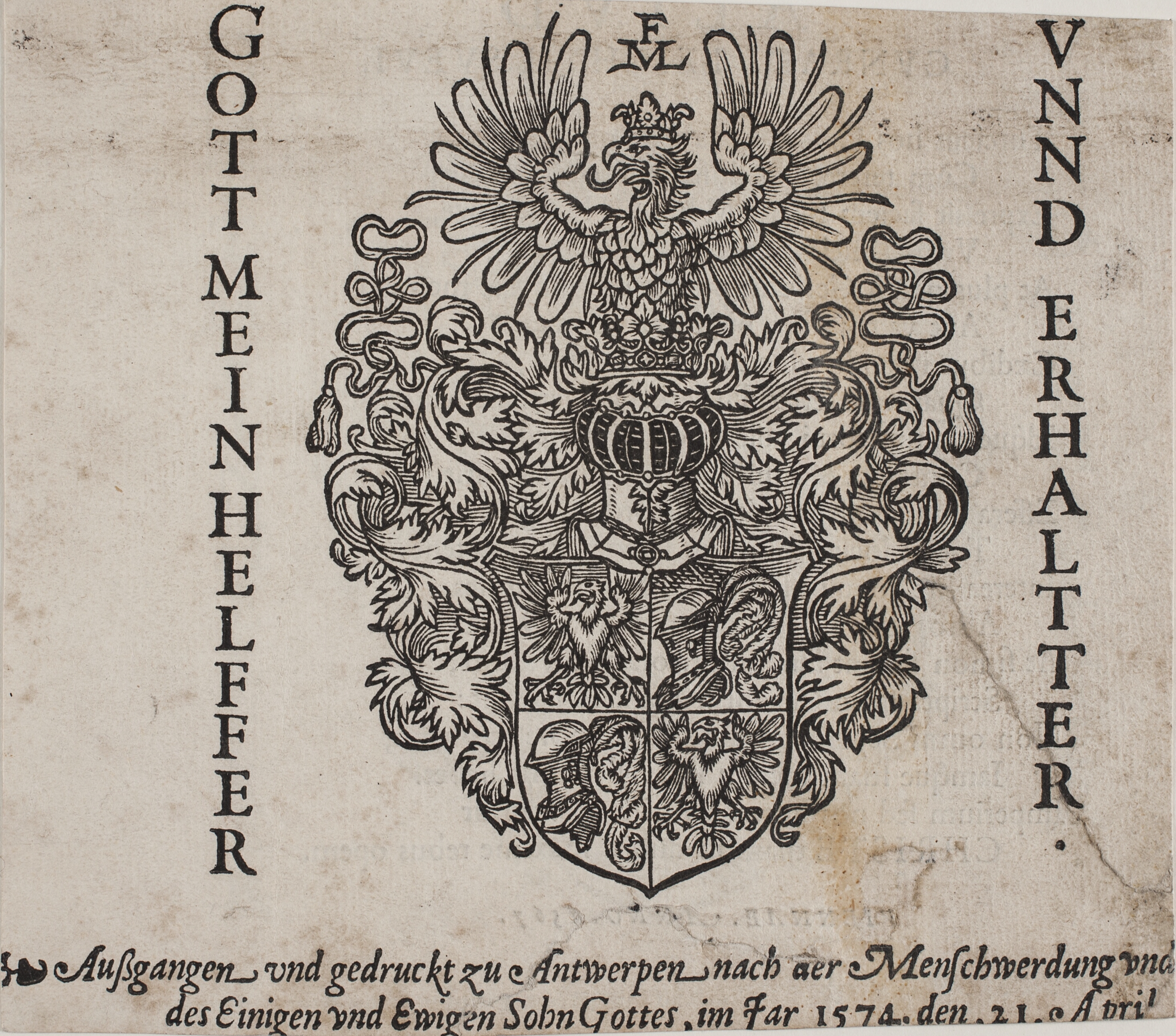 Melchior Lorcks våbenskjold