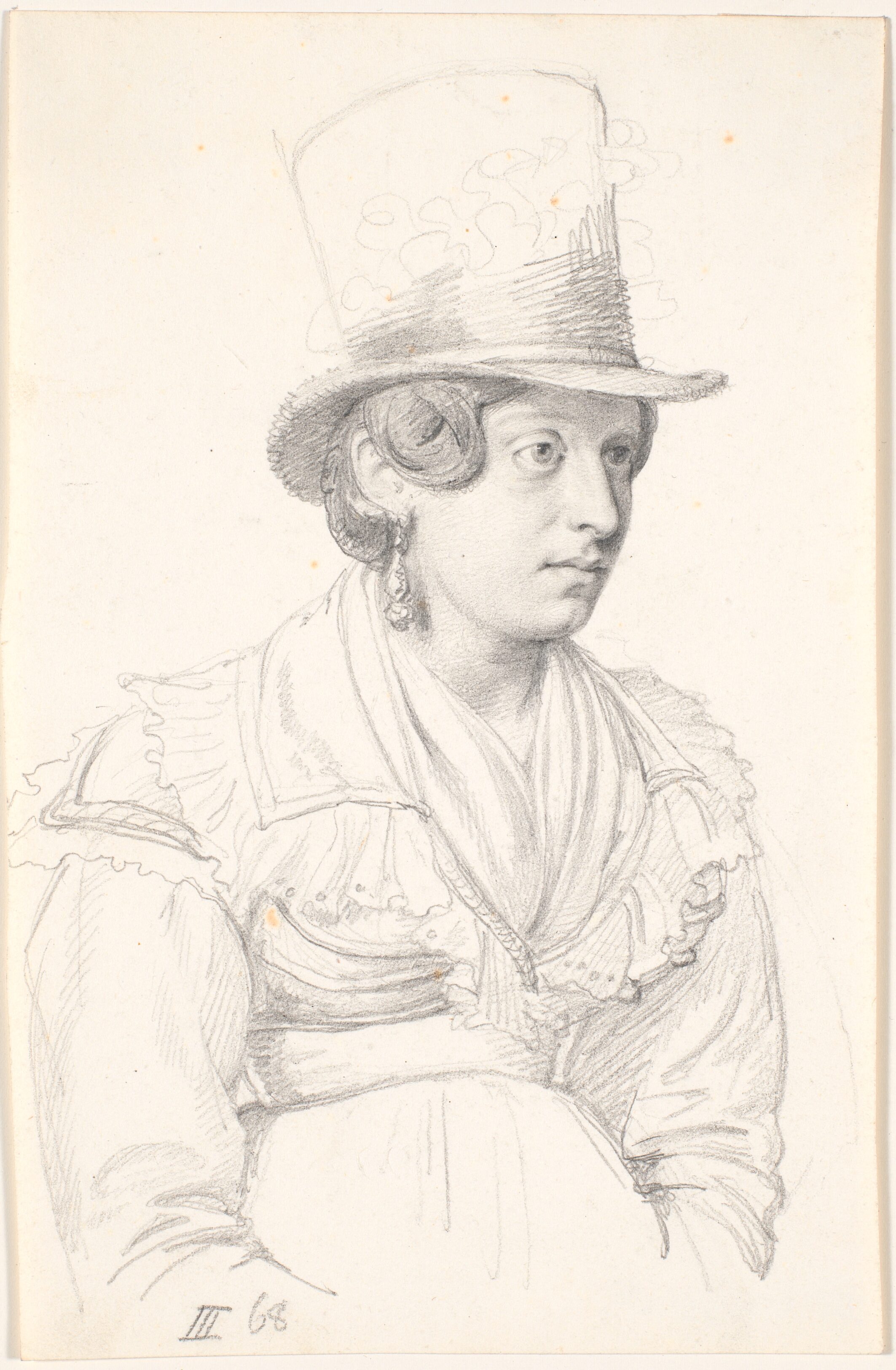 Italienerinde med høj hat