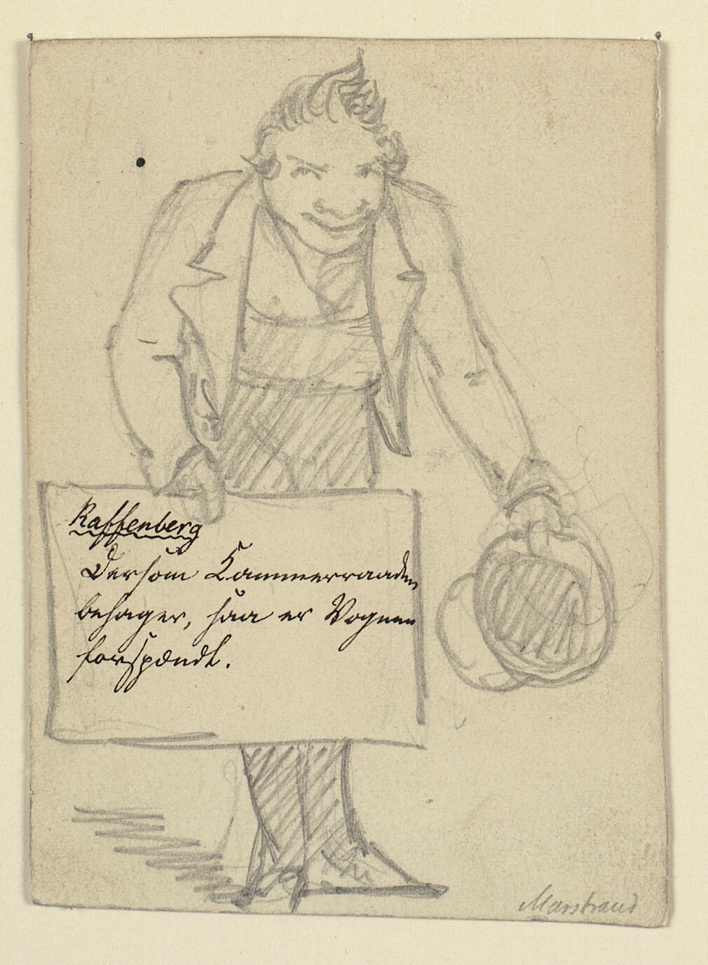 Bukkende kusk. Indbydelsen (til Raffenberg)