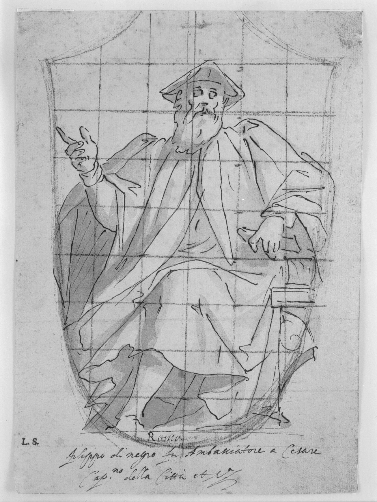 Filippo di Negro, ambassadør til kejseren