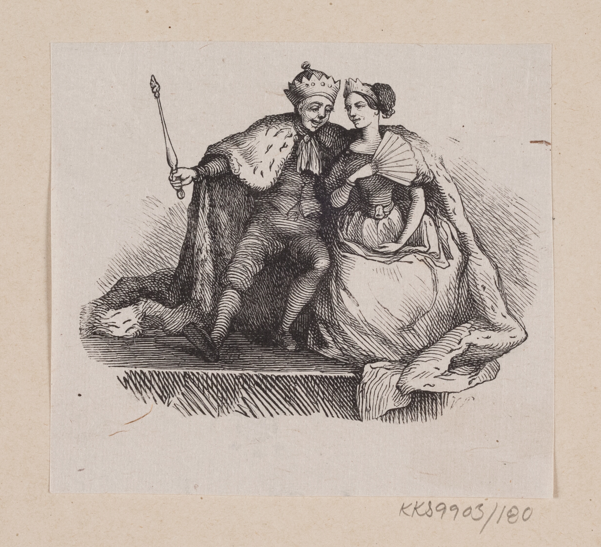 Illustration til "Klods-Hans" i H.C. Andersen, "Eventyr og Historier", Bind 2