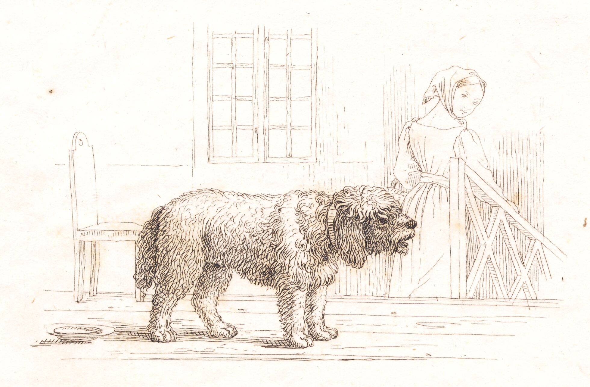 Illustration til "Halvhundrede Fabler for Børn" af Hey