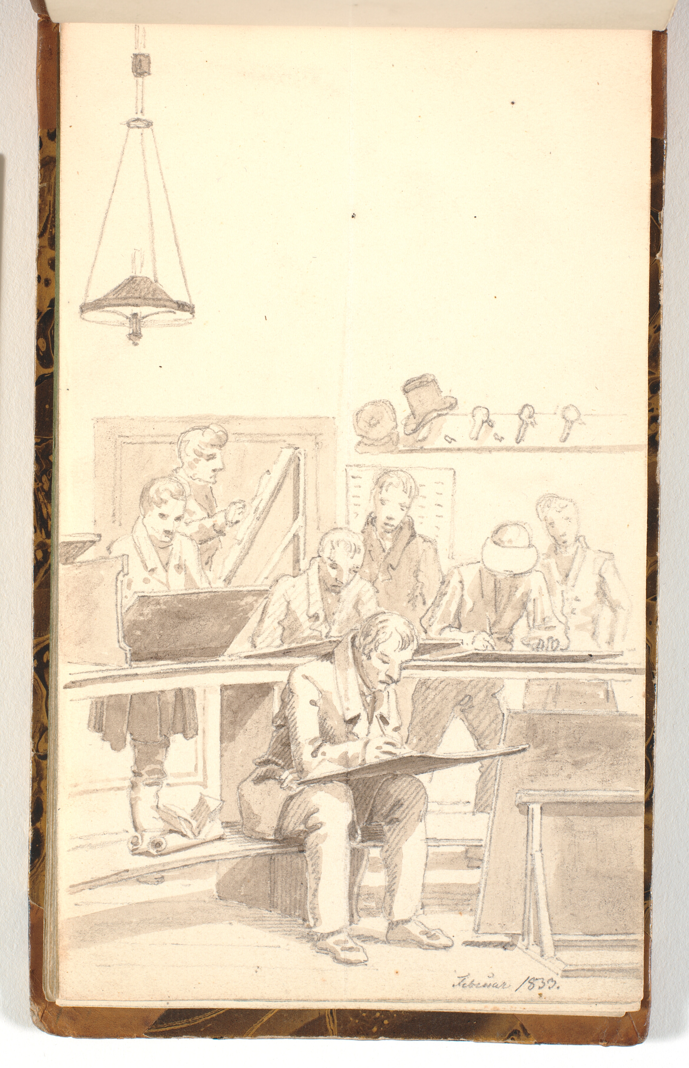 Kunstnere, der tegner