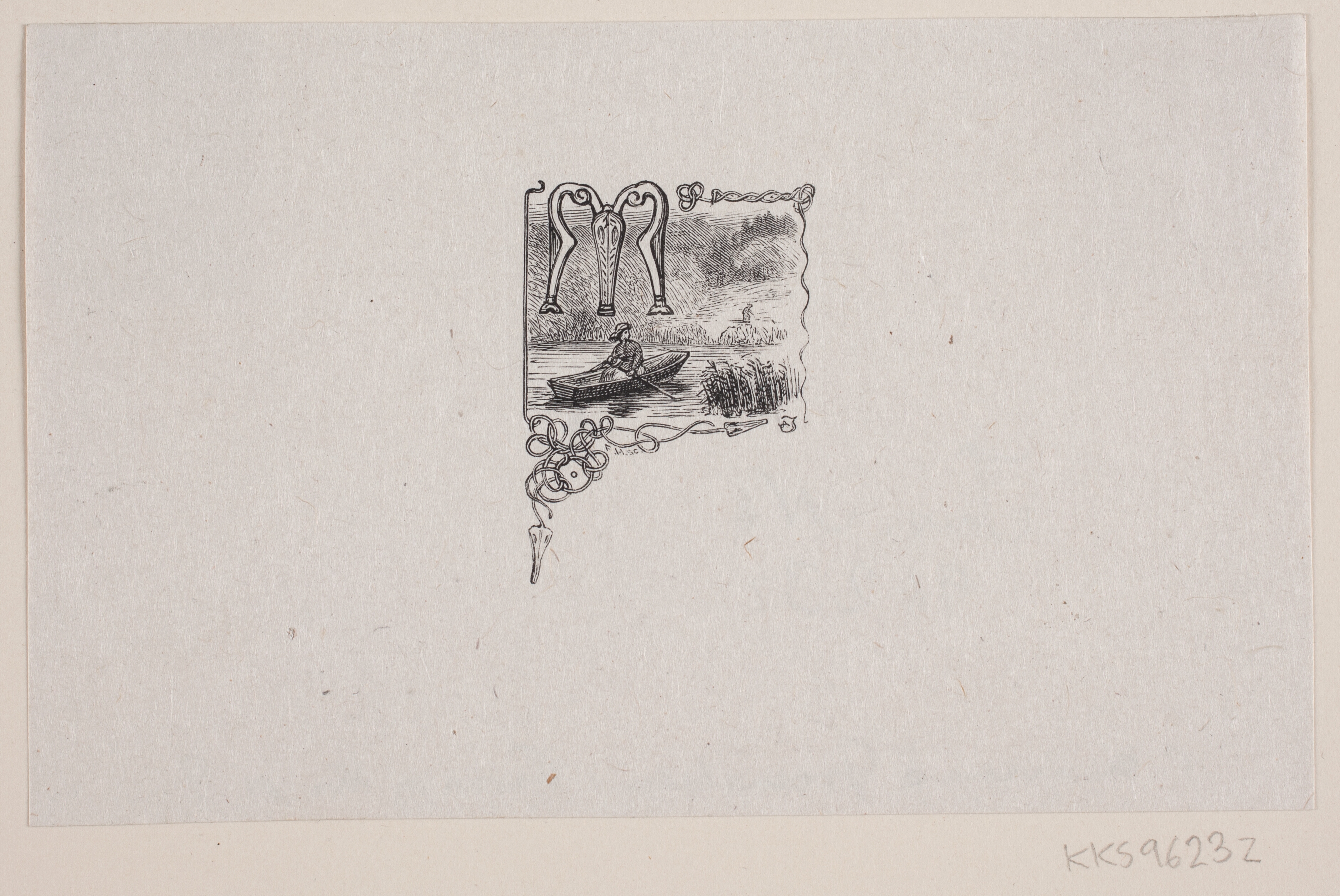 Vignet til fortællingen "Kong Gorm og hans Sønner"