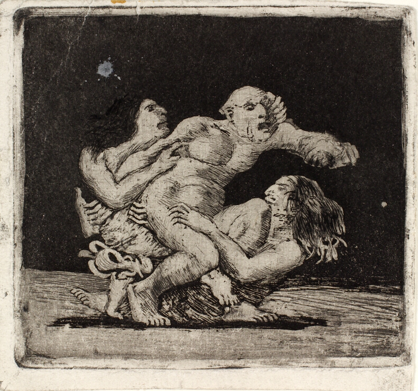 To kvinder slås om en mand