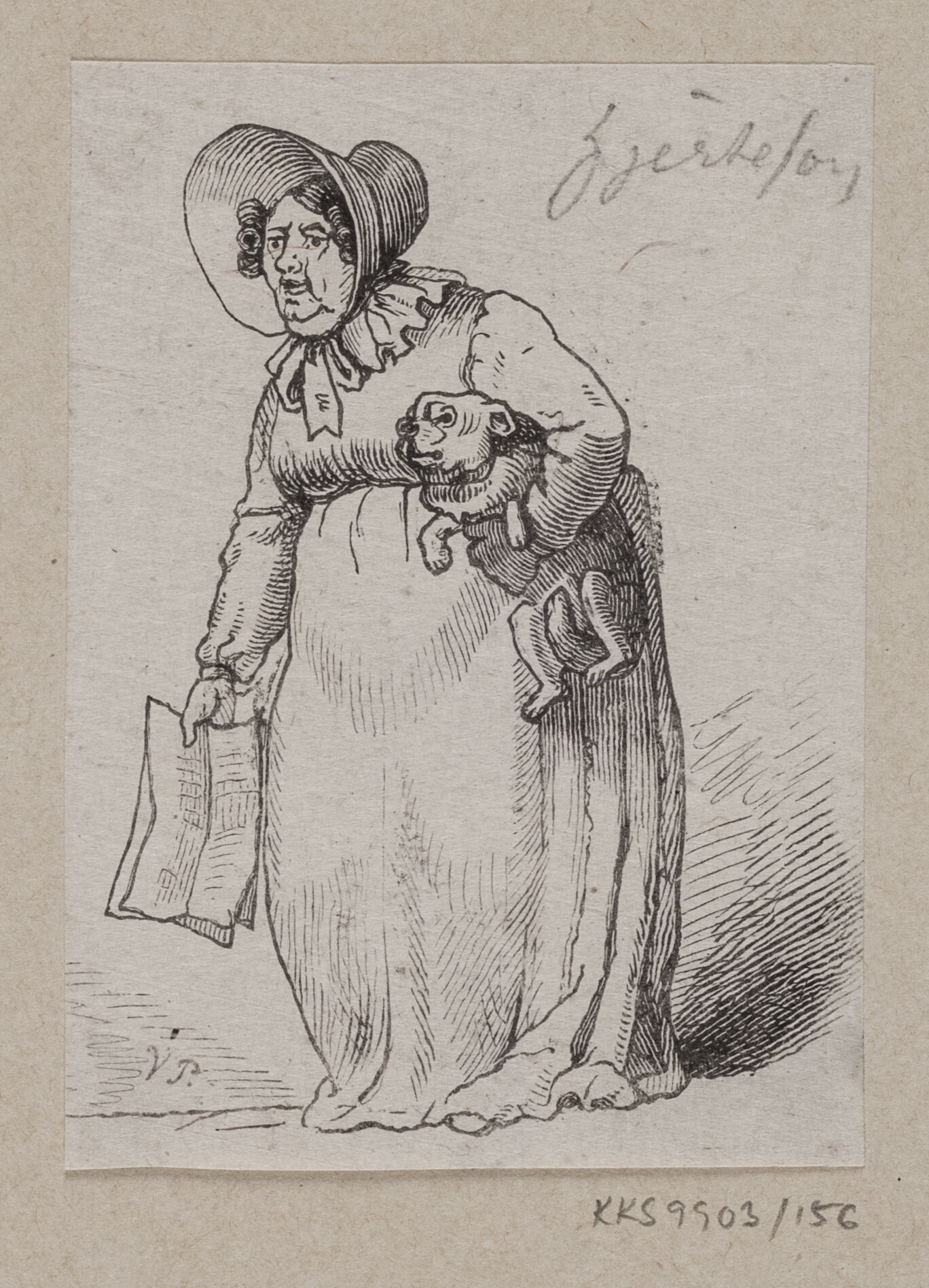 Illustration til "Hjertesorg" i H.C. Andersen, "Eventyr og Historier", Bind 2