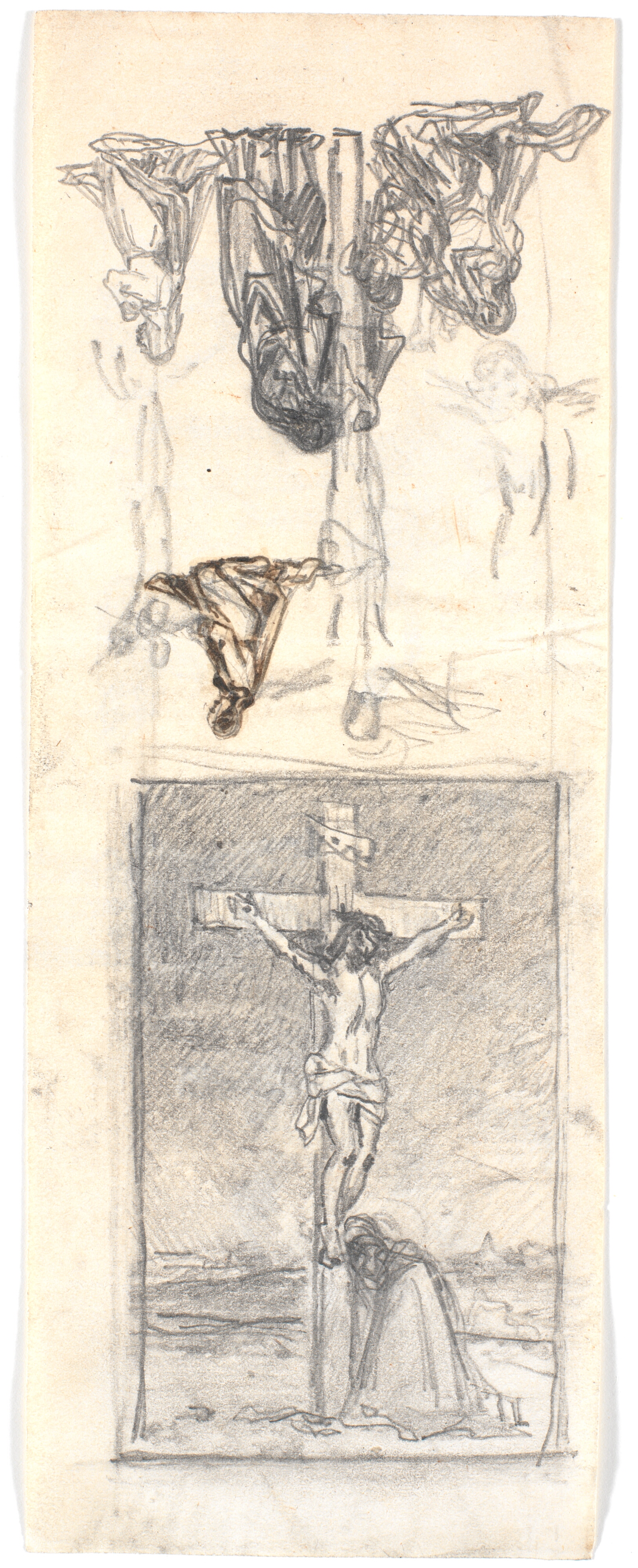 Kristus på korset. Studier