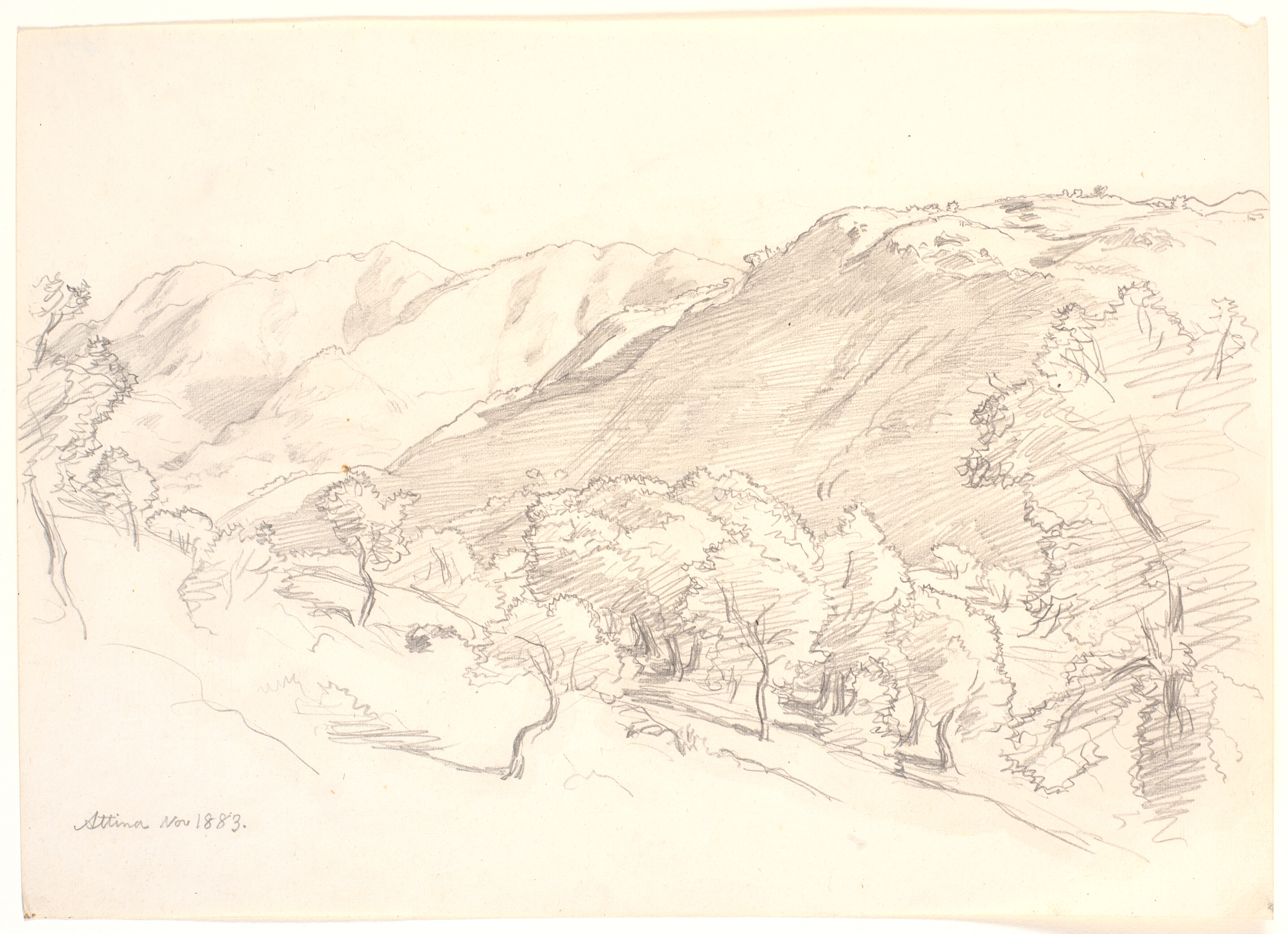 Bjerglandskab, Attina