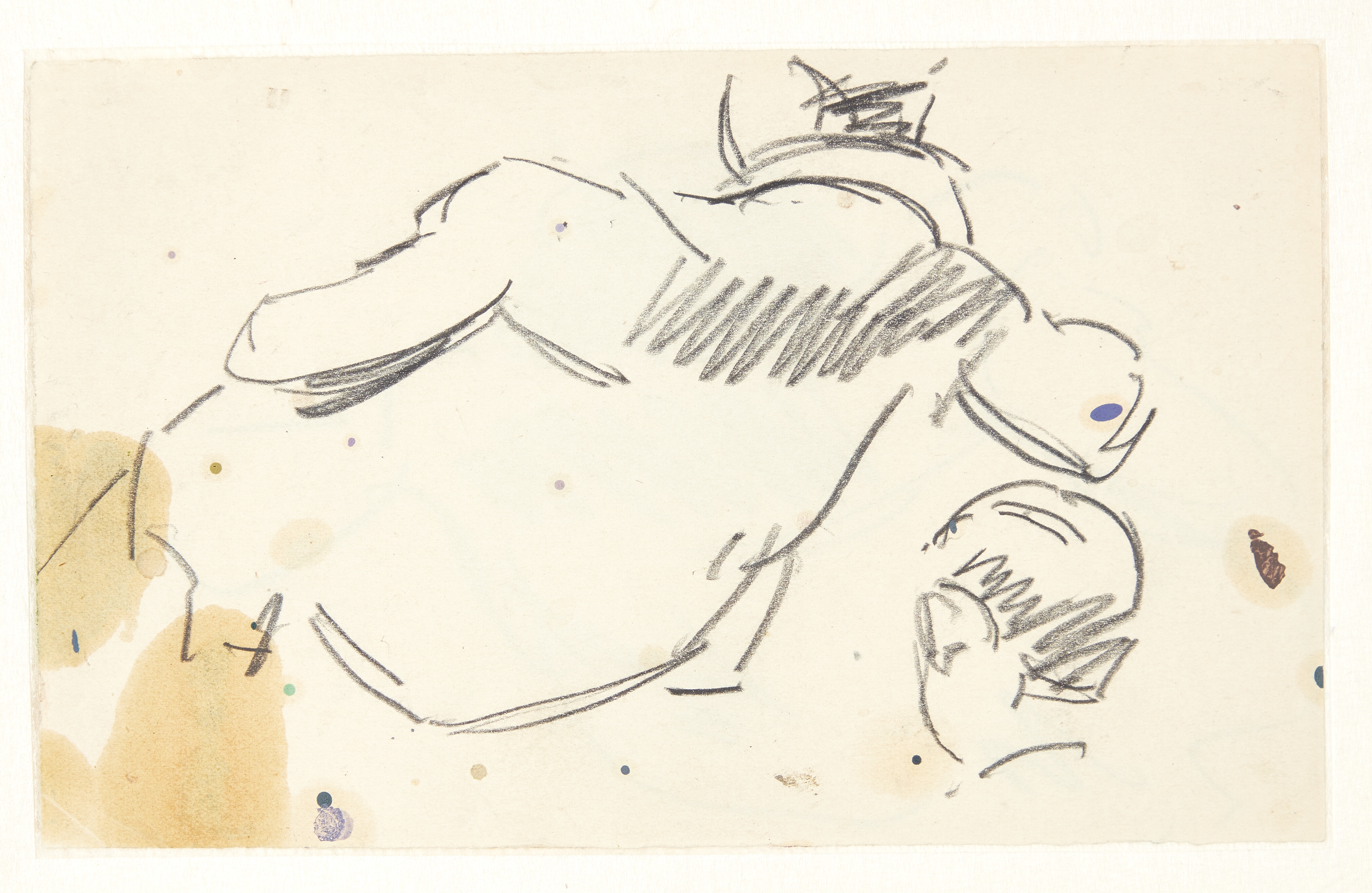 Figurstudie til Langelinie-billedet