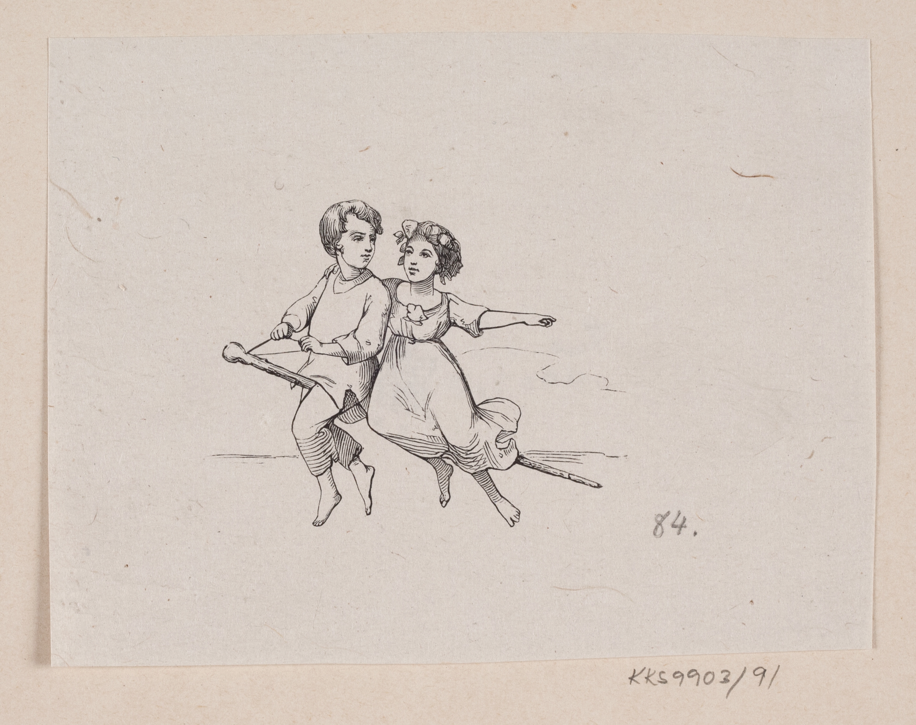 Illustration til "Hyldemoer" i H.C. Andersen, "Eventyr og Historier", Bind 2