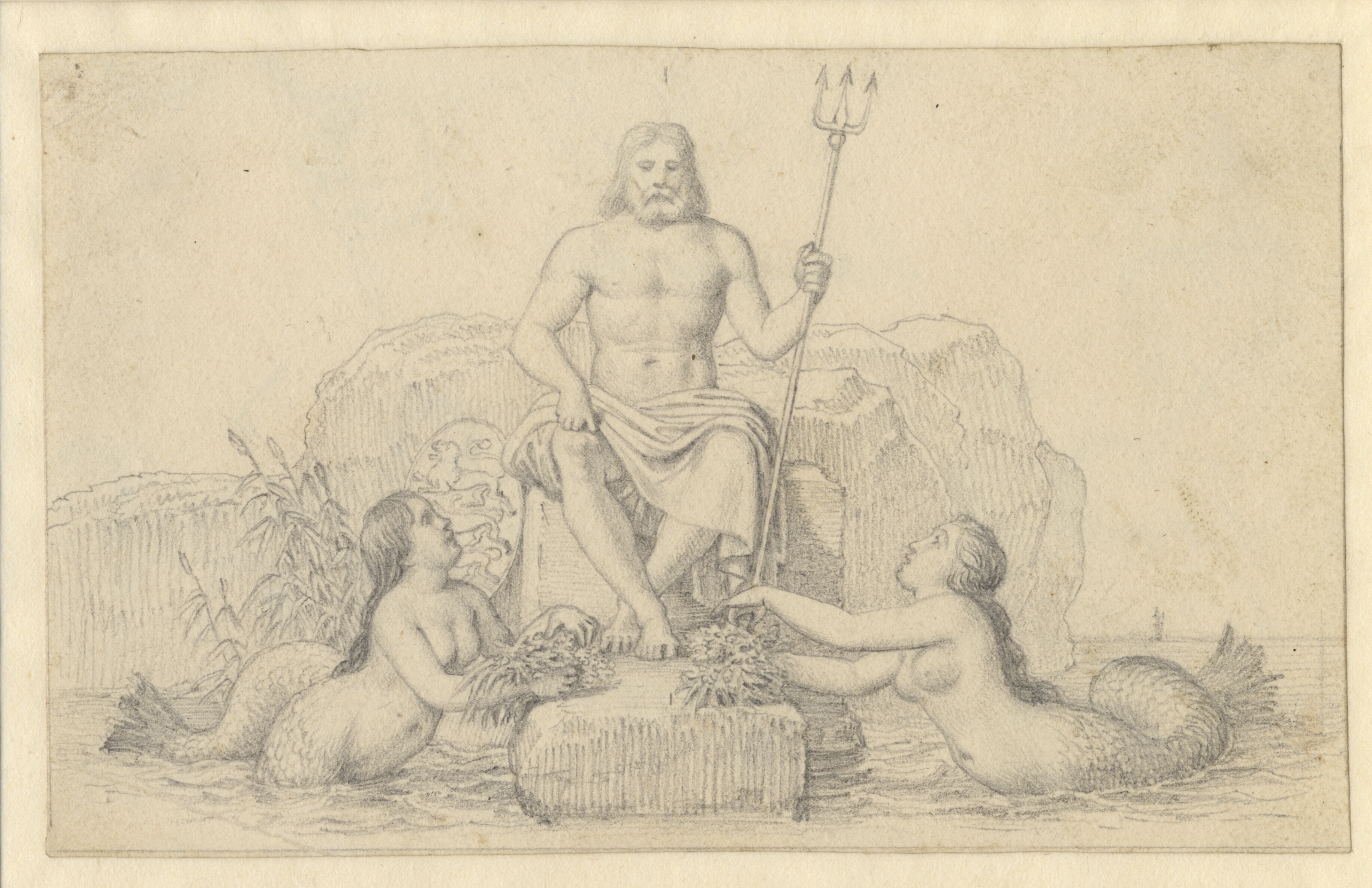 Neptun og to nereider.