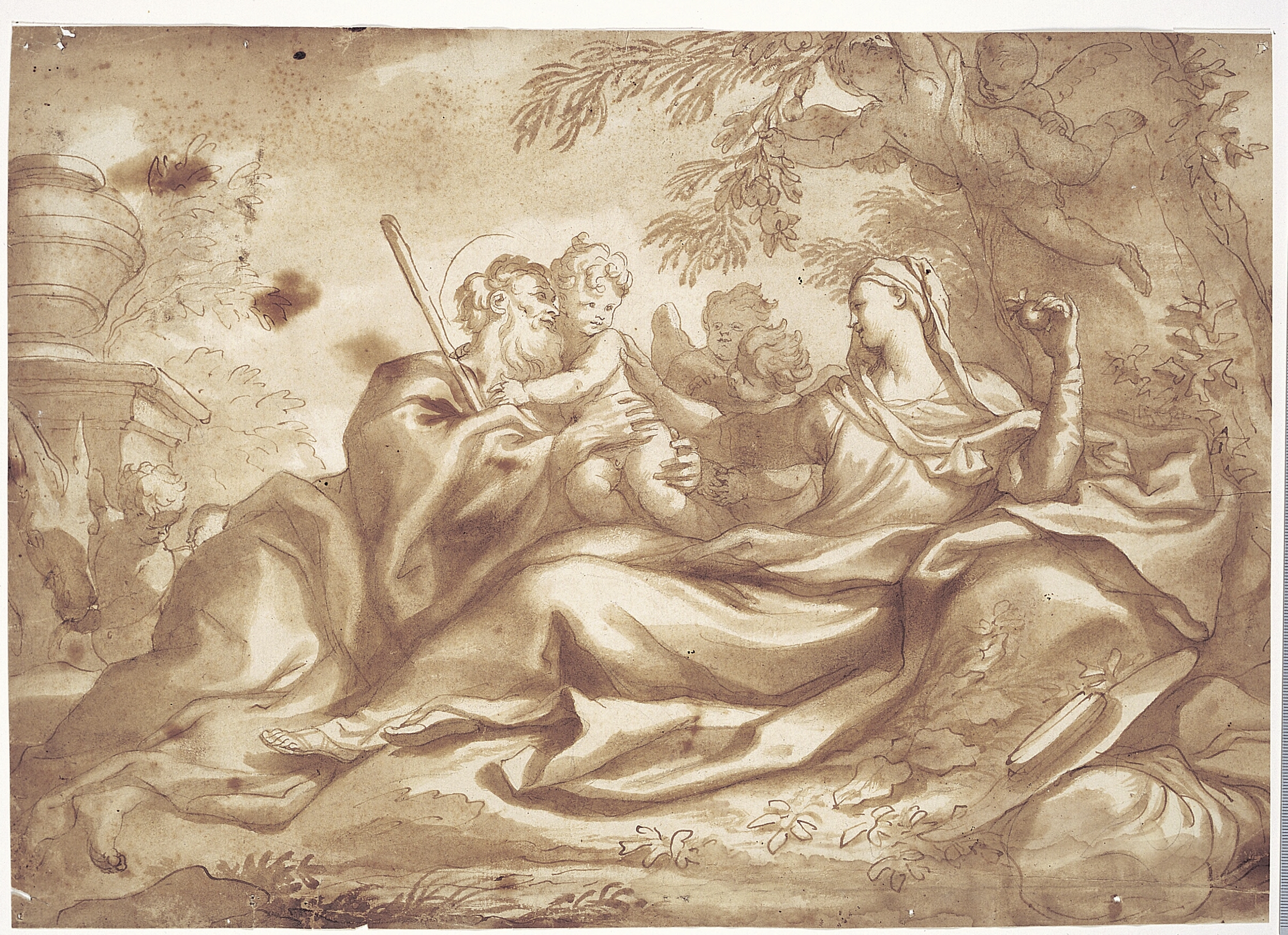 Hvile under flugten til Ægypten