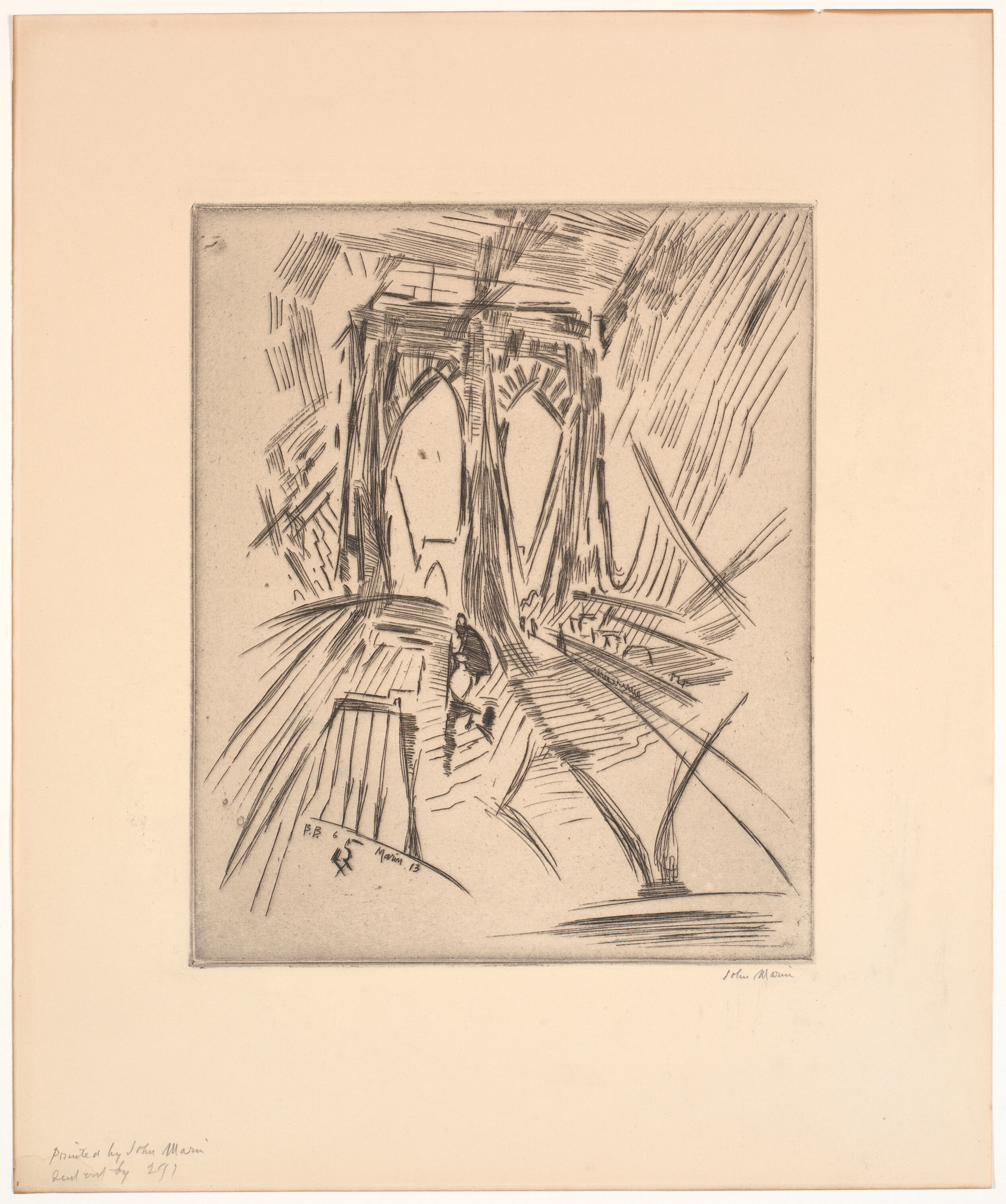 Brooklyn Bridge No.6, Swaying