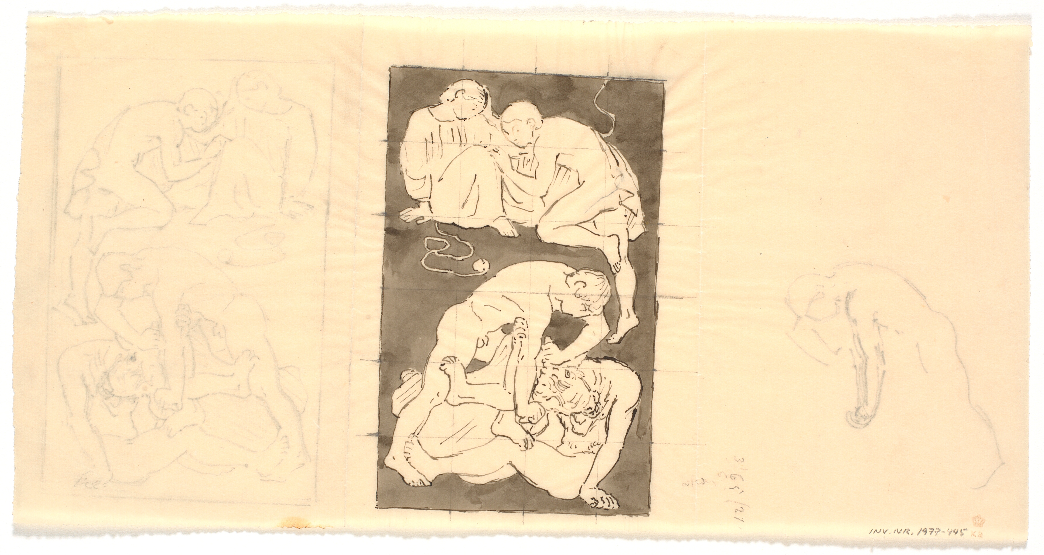 Theseus og Ariadne; Theseus og Minotaurus