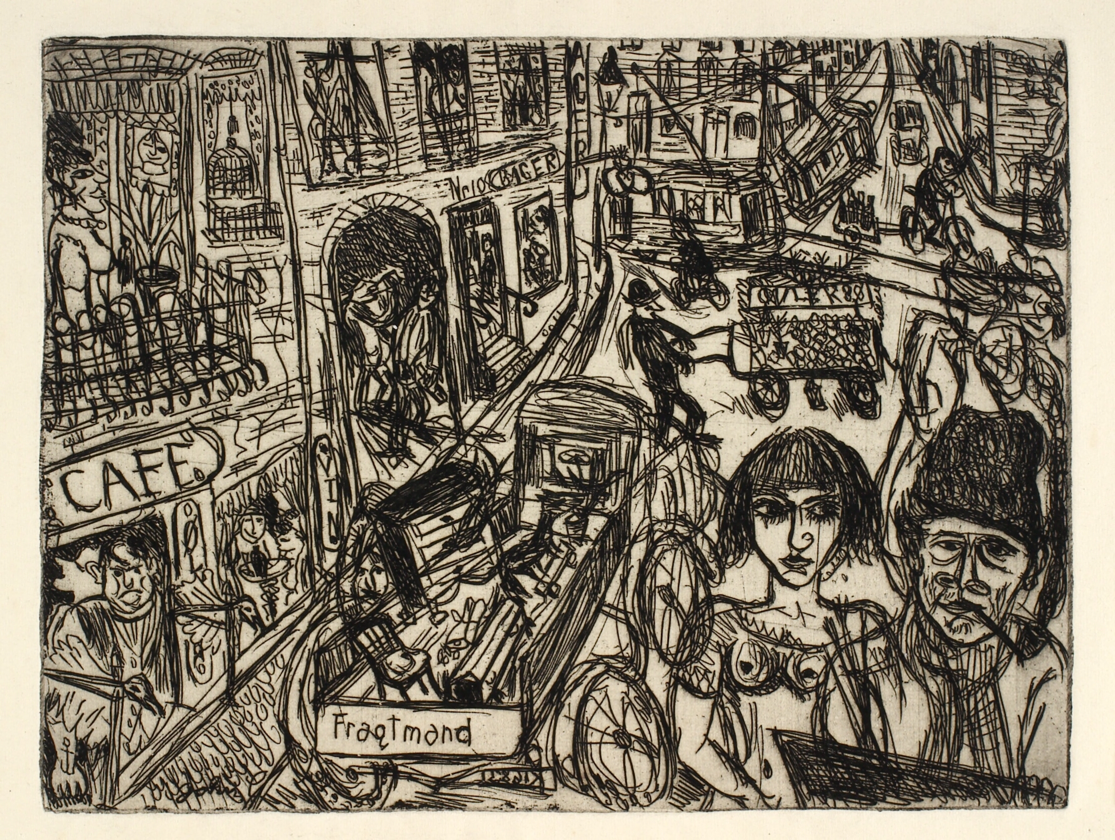 Gadeliv på Nørrebro