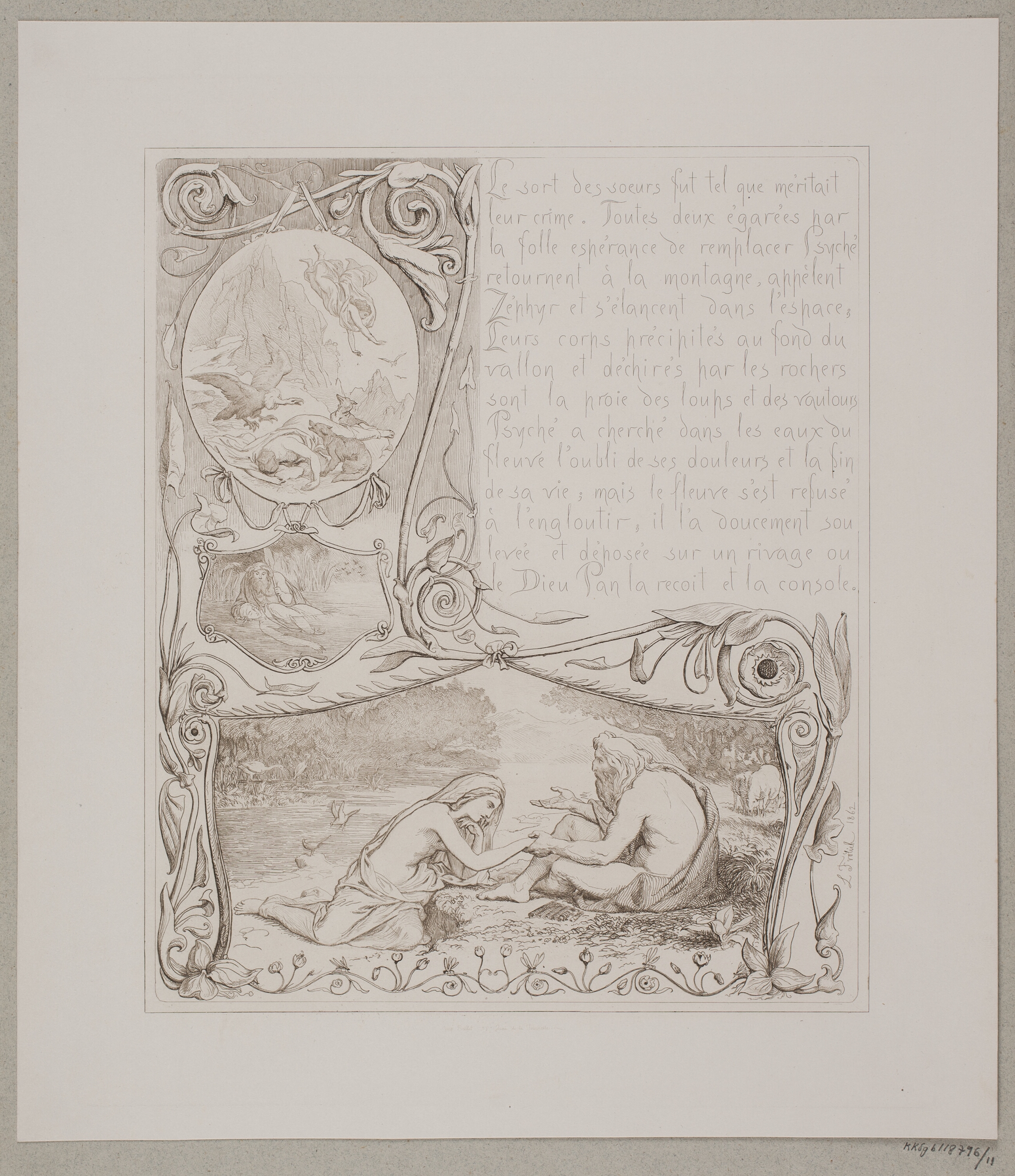 Illustration nr. 10 til "L`Amour et Psyché"