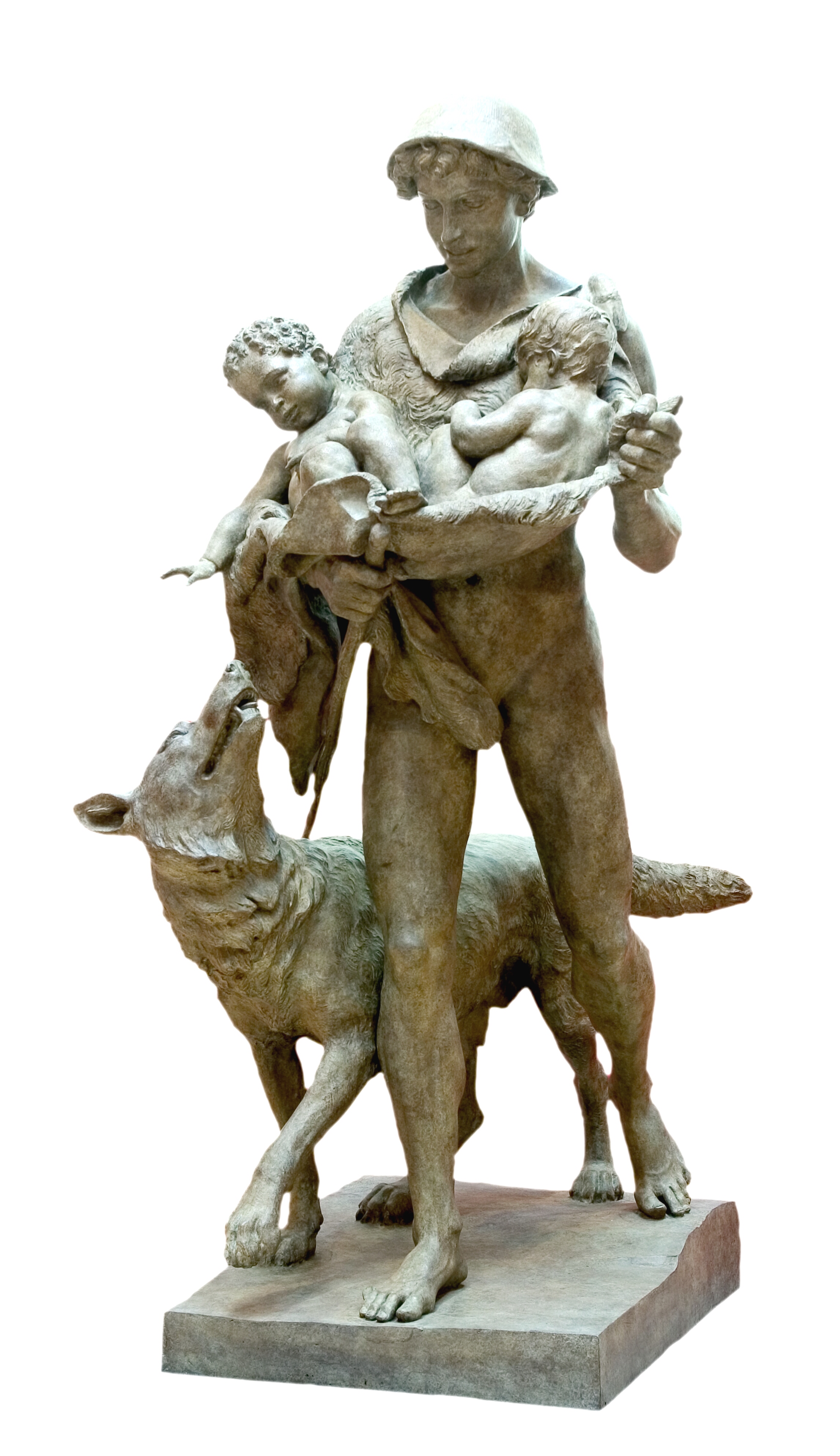 Hyrden Faustulus med Romulus og Remus