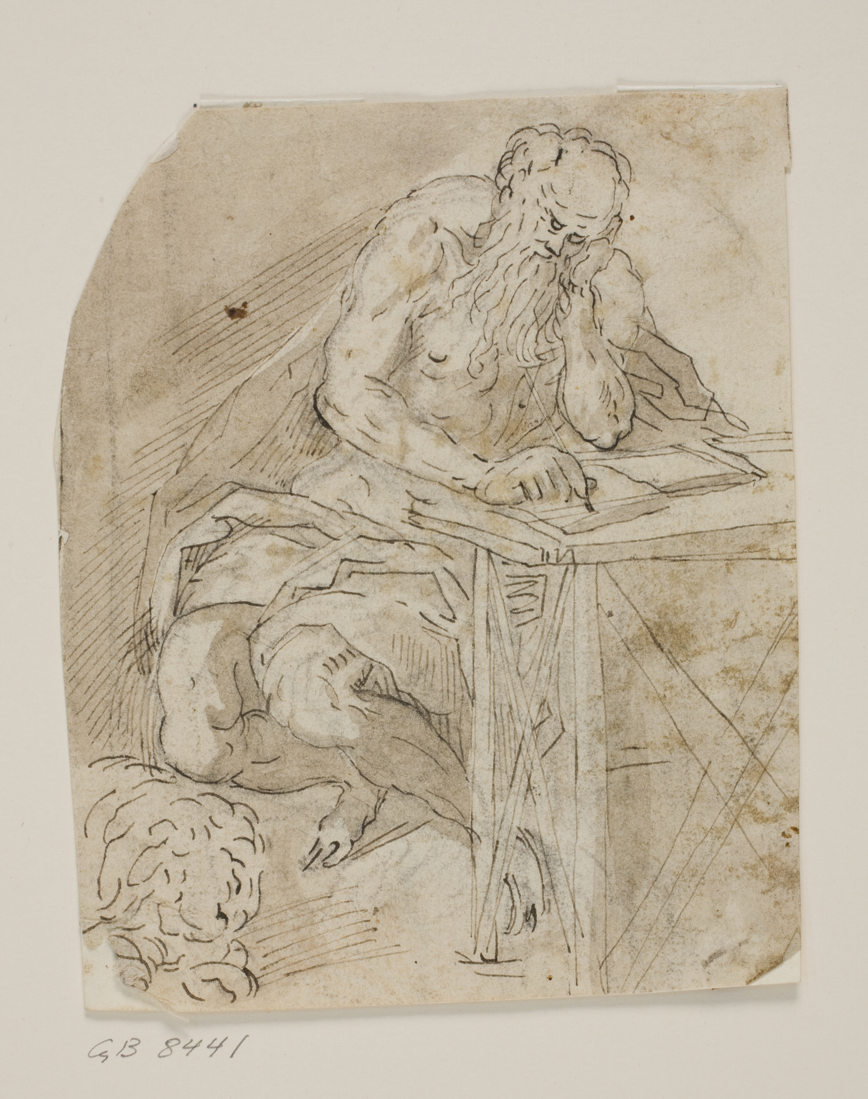 Den hellige Hieronymus i sit kammer