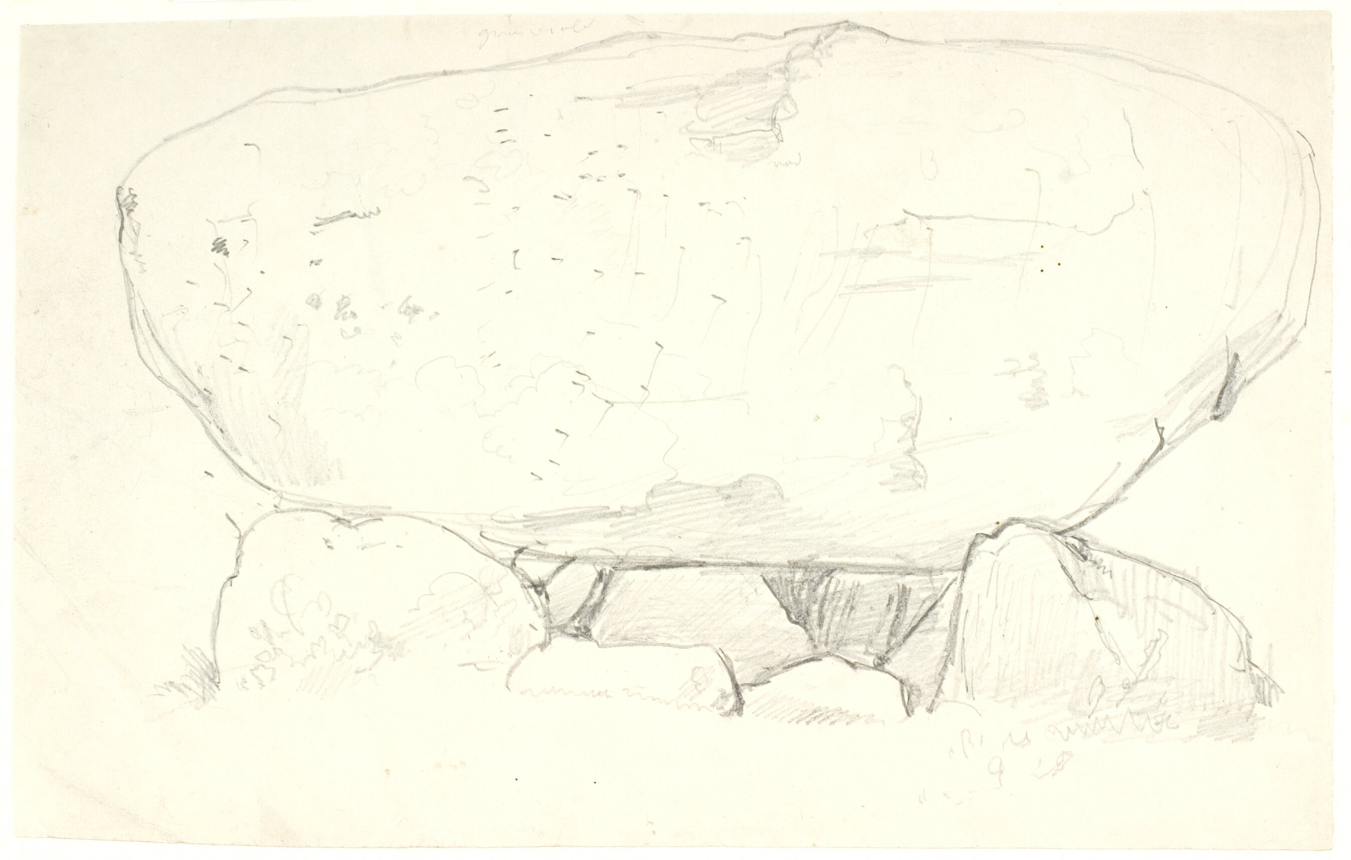 En stendysse på Brandsø