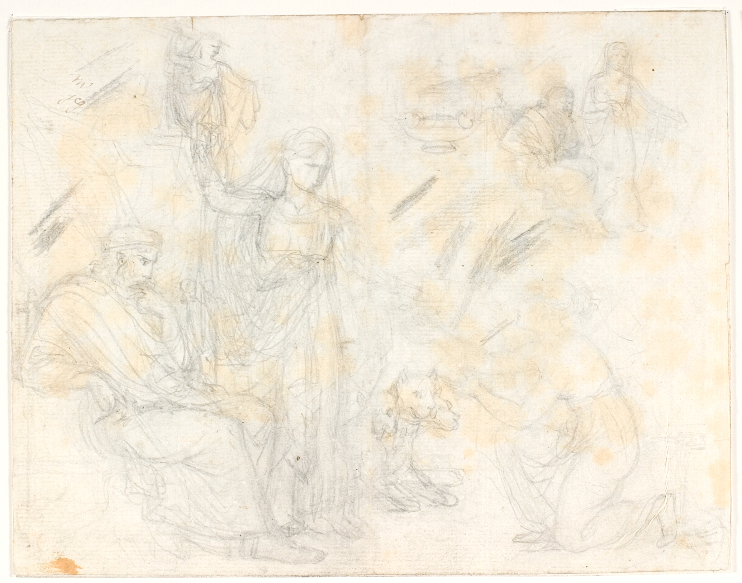 Psyche modtager krukken af Proserpina