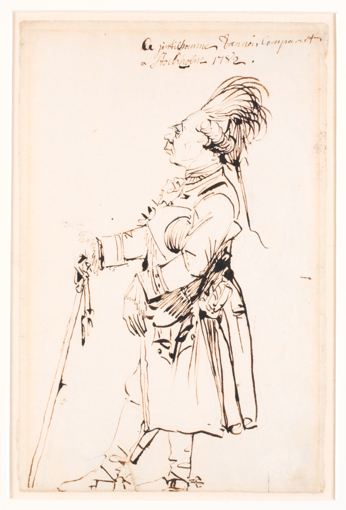 Baron Clemens August von Haxthausen i Stockholm