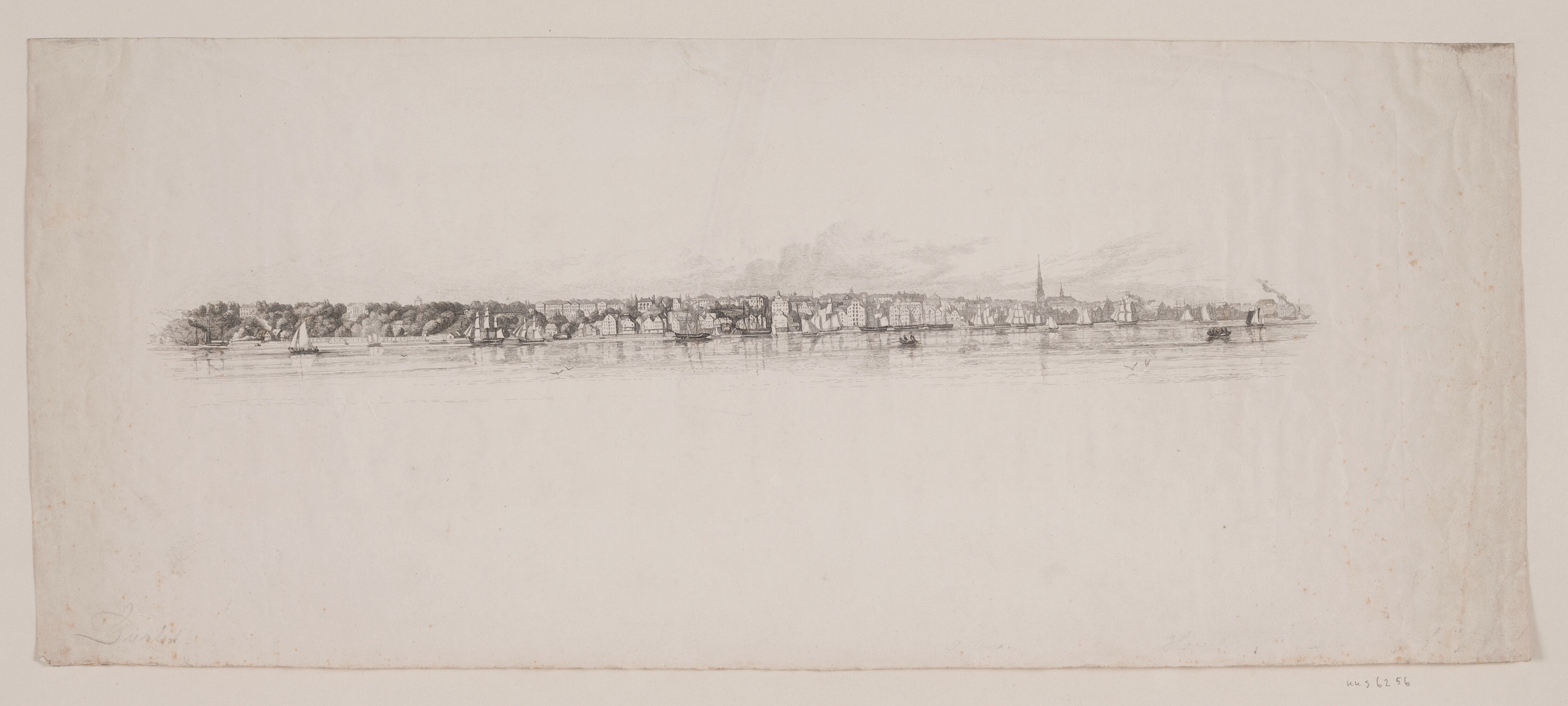 Prospekt af byen Altona