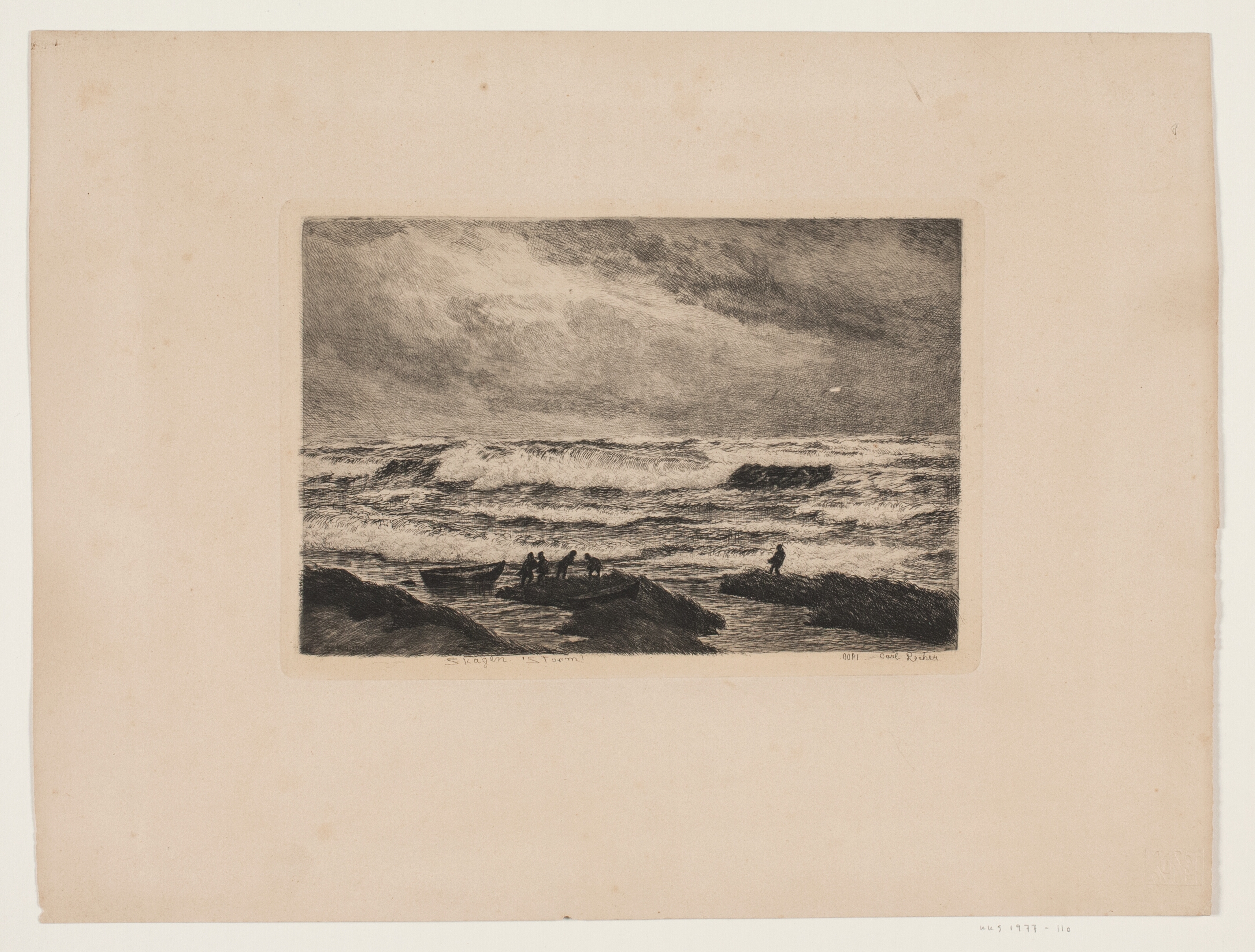 Skagen. Storm