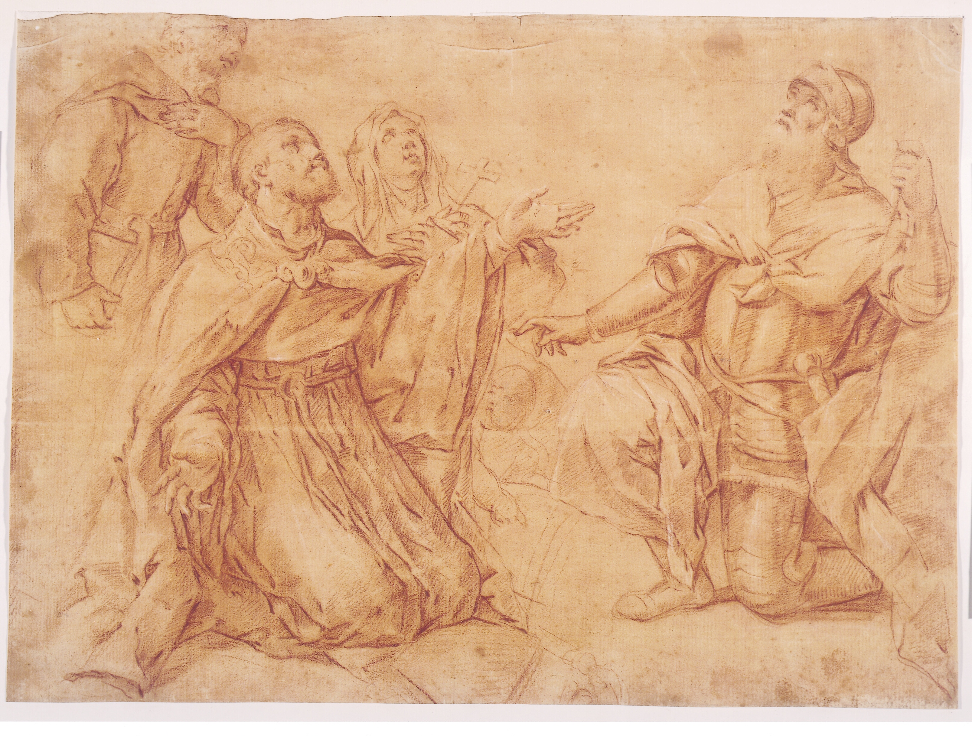 Helgenerne Augustin, Nicholas af Tolentino, Teresa og William