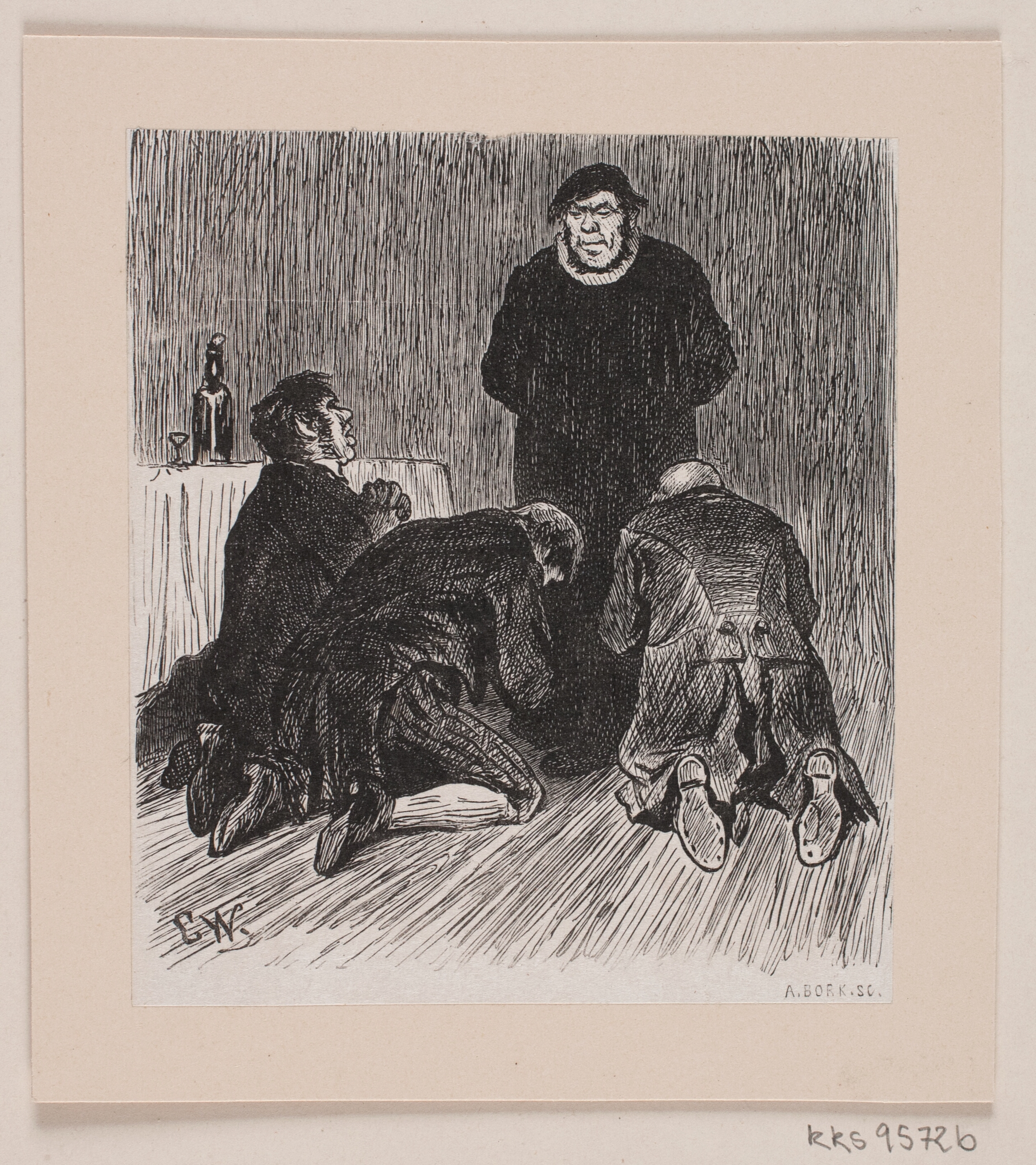 Illustration til "Kulbrænderen"