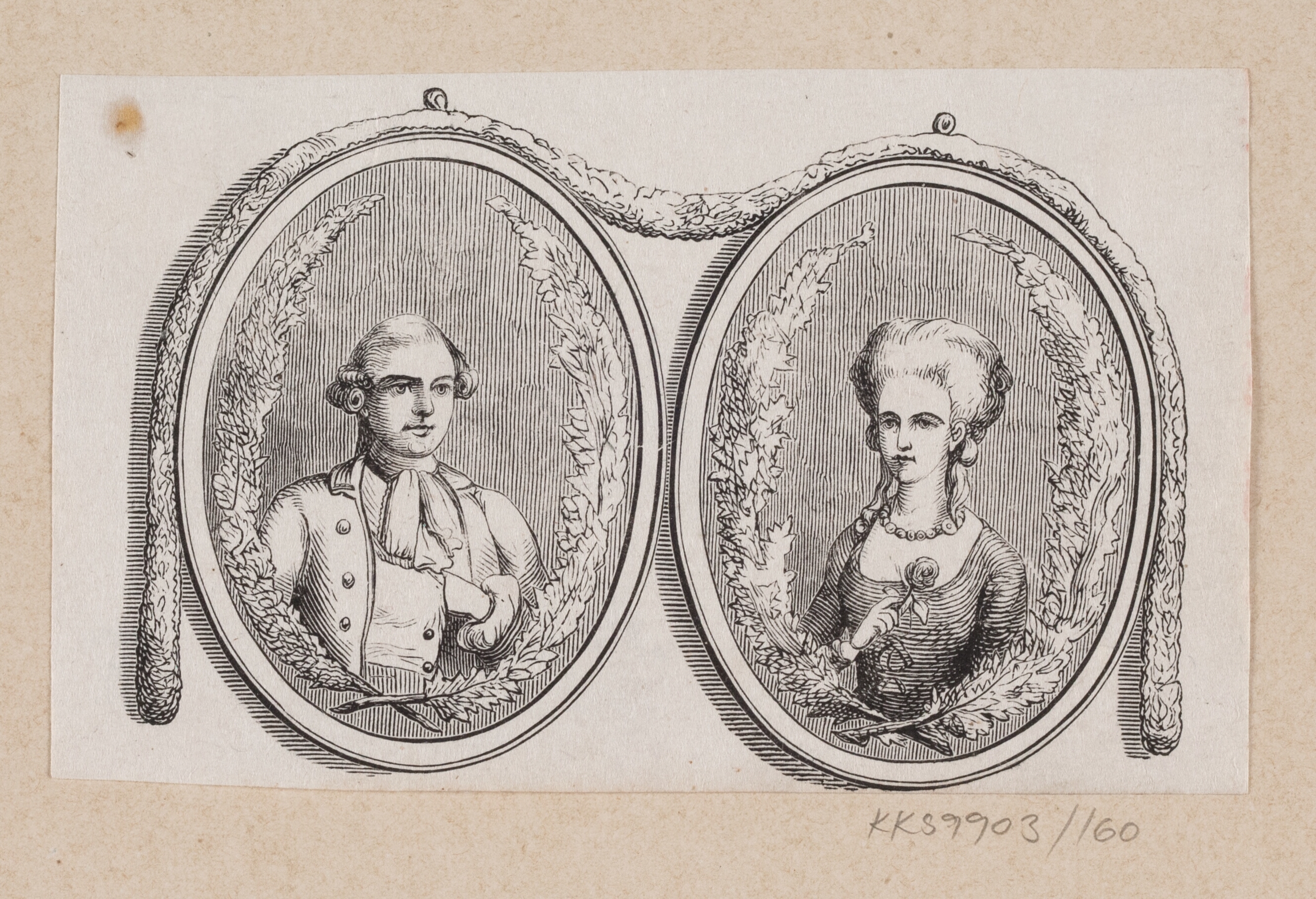 Illustration til "Nissen hos Spekhøkeren" i H.C. Andersen, "Eventyr og Historier", Bind 2