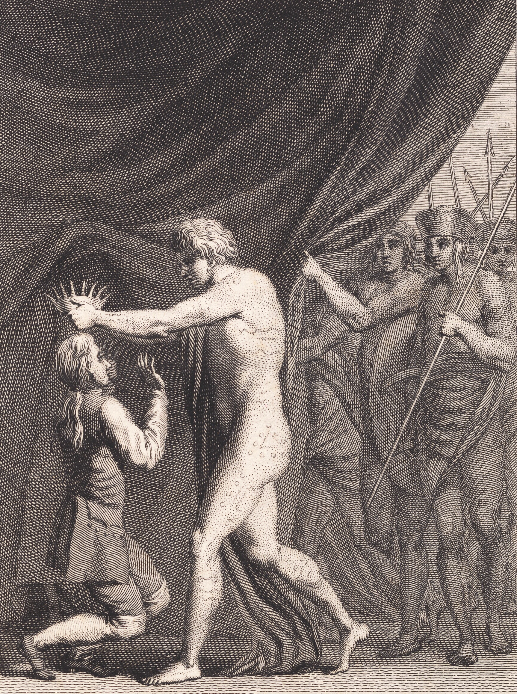 Niels Klim krones til kejser over Qvamiterne