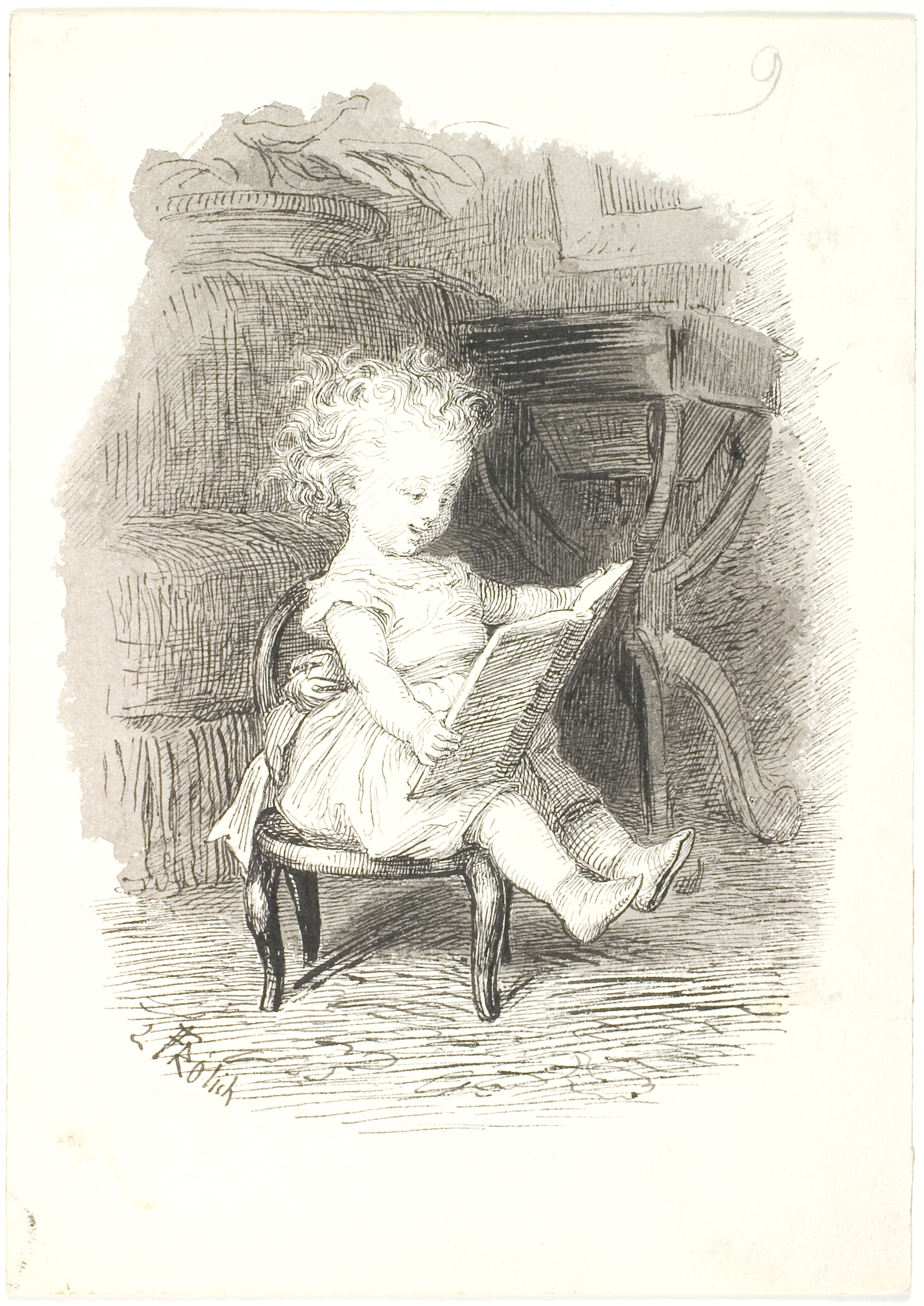 Babet har glemt alfabetet