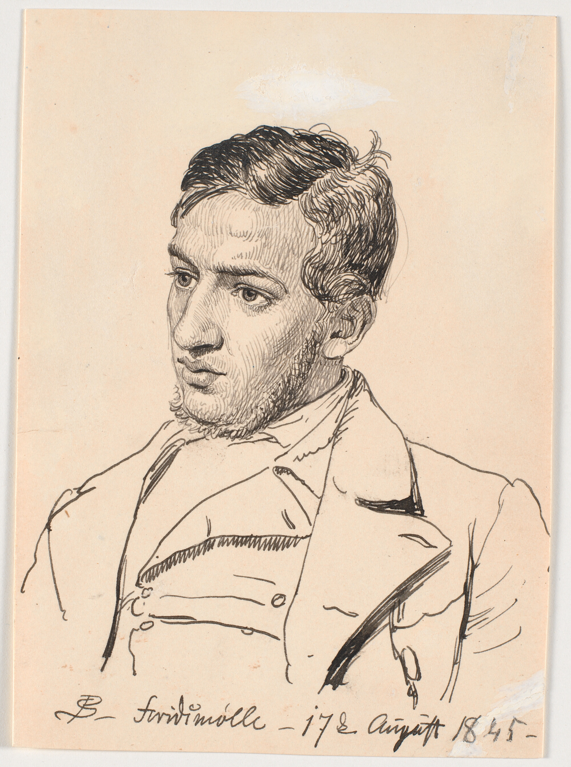 Portræt af maleren Carlo Dalgas