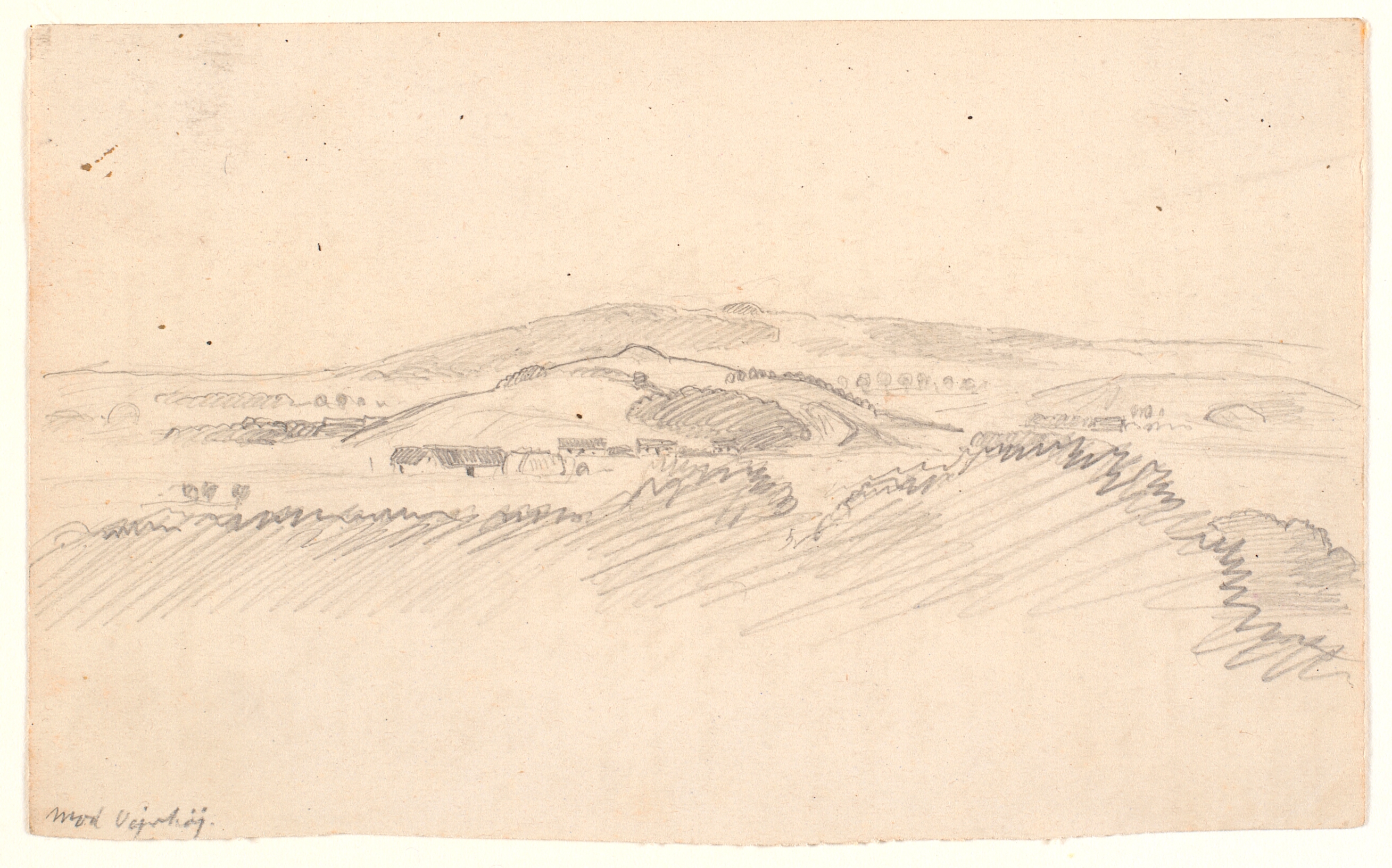 Landskab med udsigt over Vejrhøj