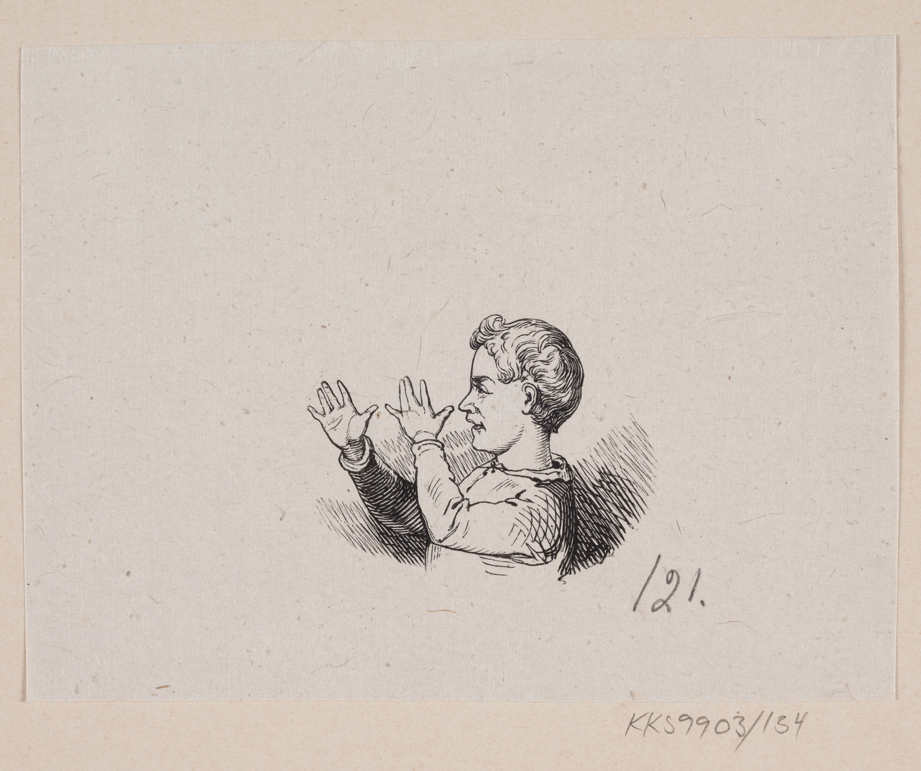 Illustration til "Flipperne" i H.C. Andersen, "Eventyr og Historier", Bind 2