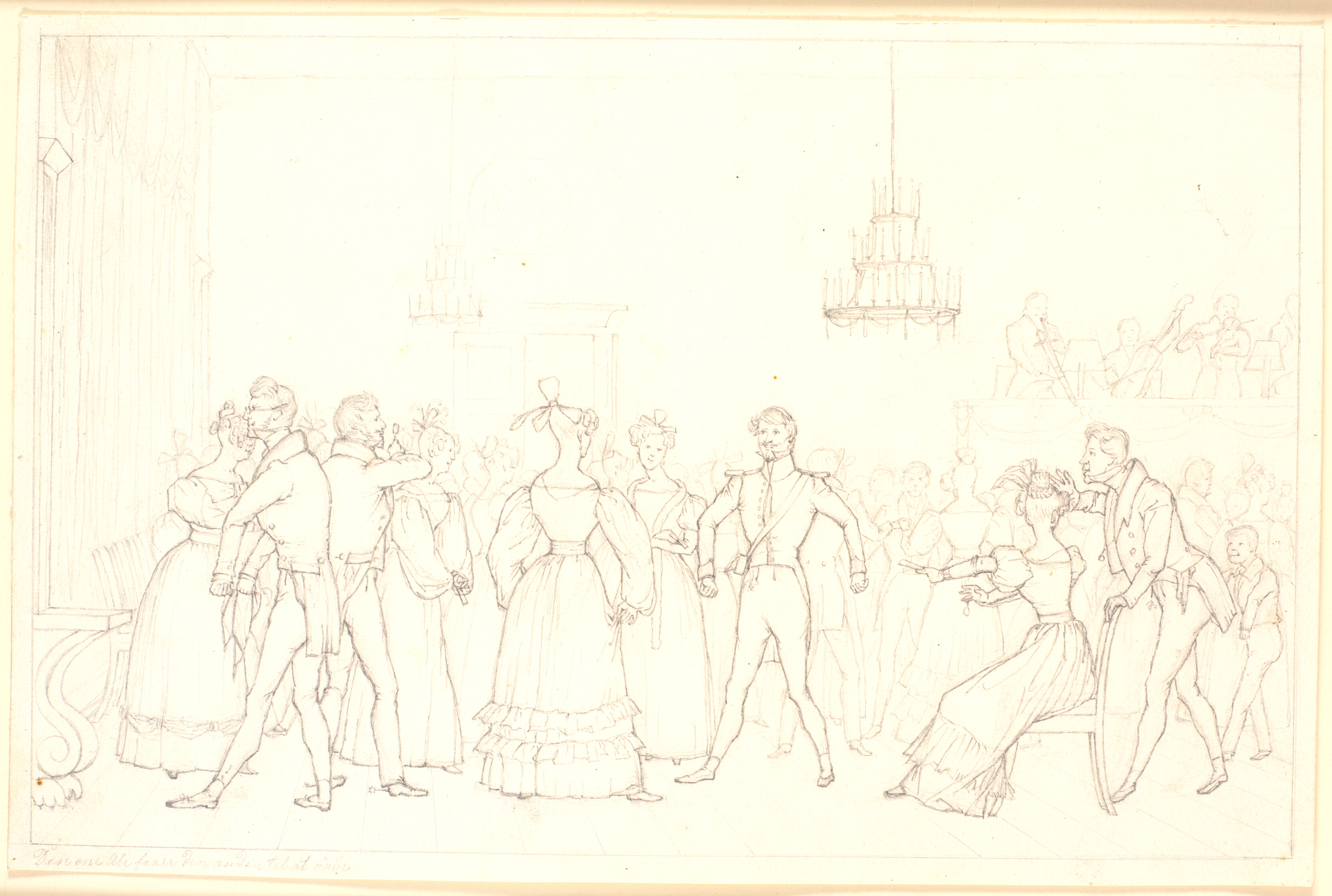 "Den ene abe faar den anden til at gabe." -Balscene.