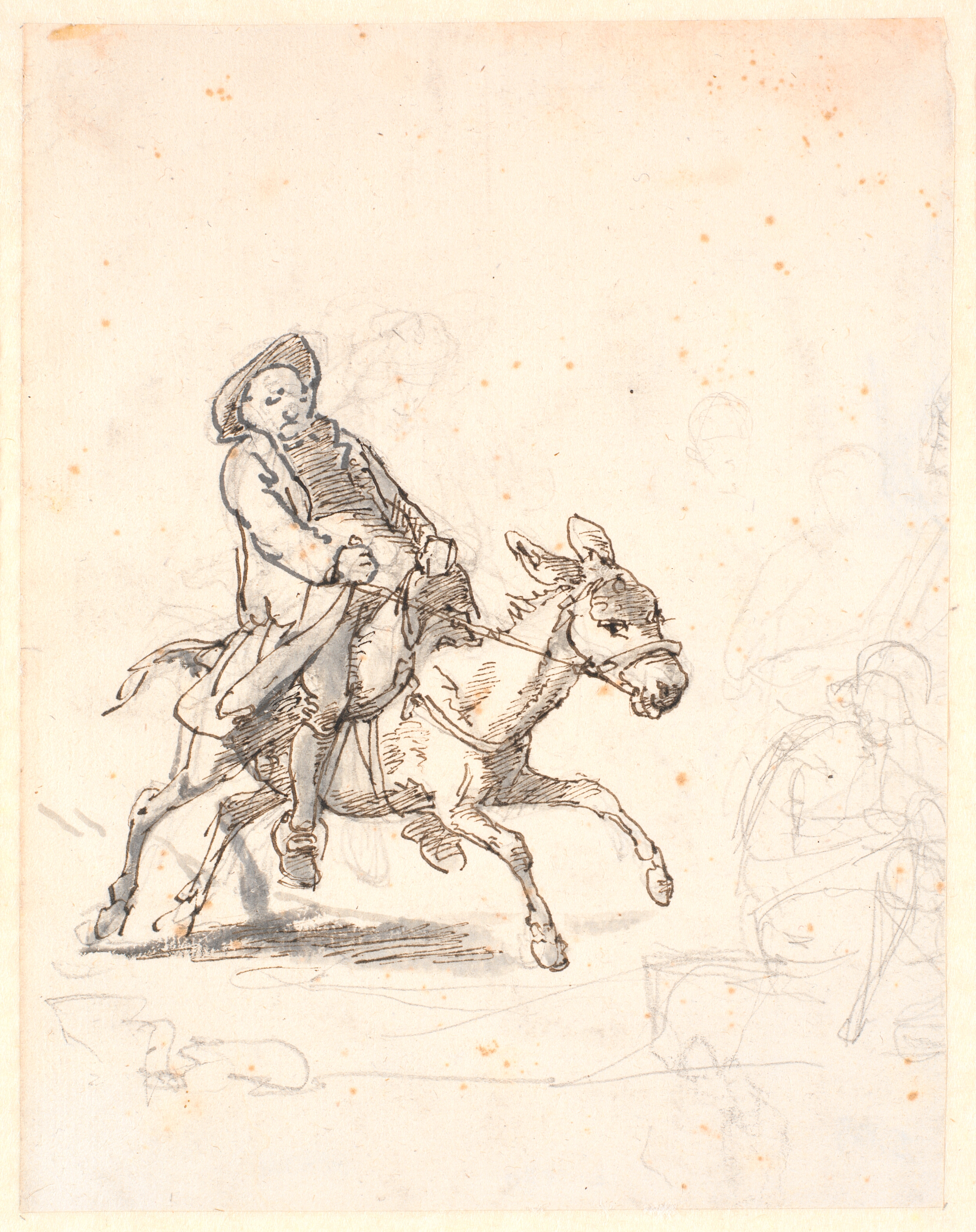 Præst på galopperende æsel