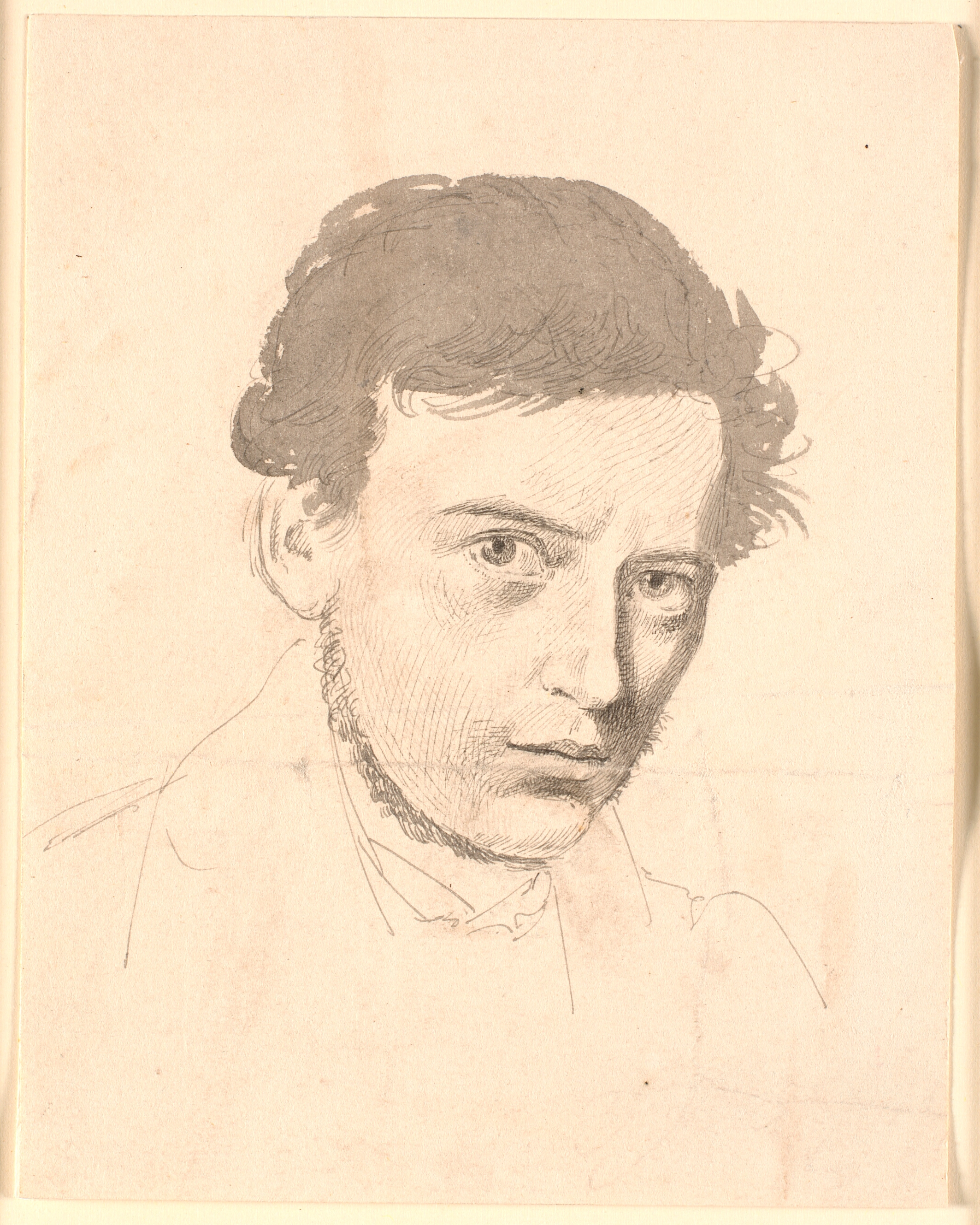 Portræt af en ung mand