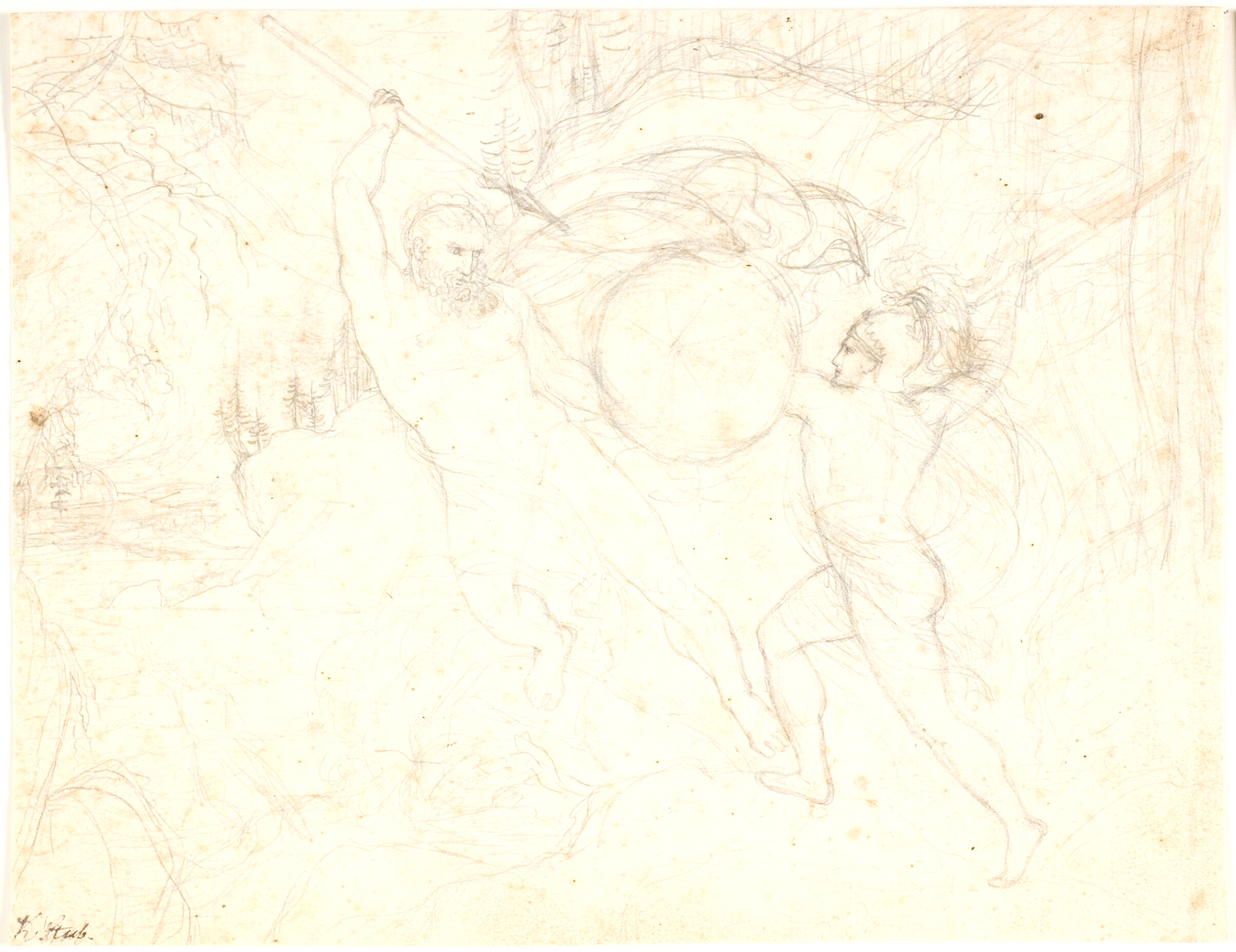 Fingals kamp med Lodas ånd