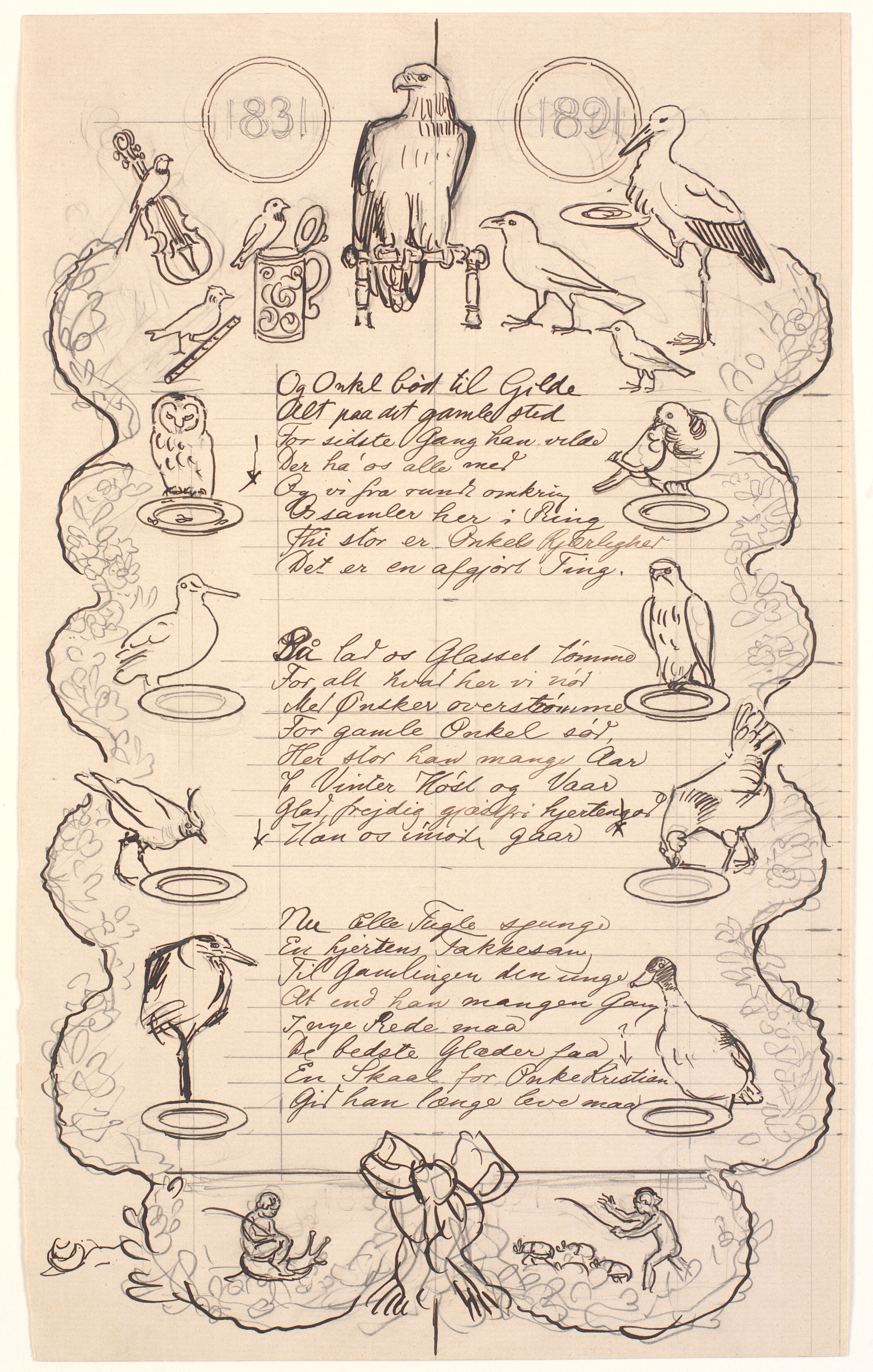 Vignetter over en sang til Onkel Kristian, alias vekselmægler H.C. Aggersborg