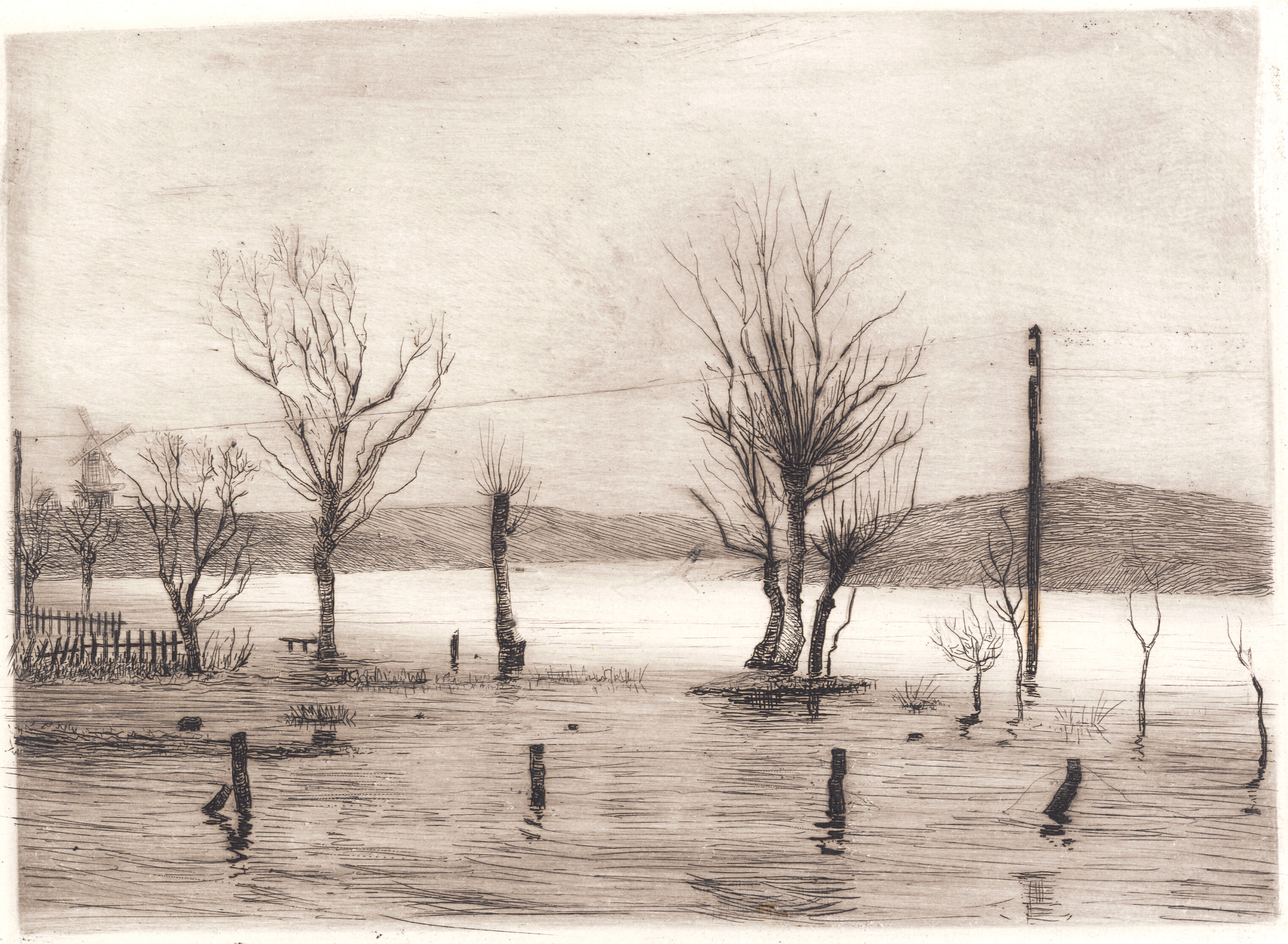 Vinterlandskab ved Tyreholm