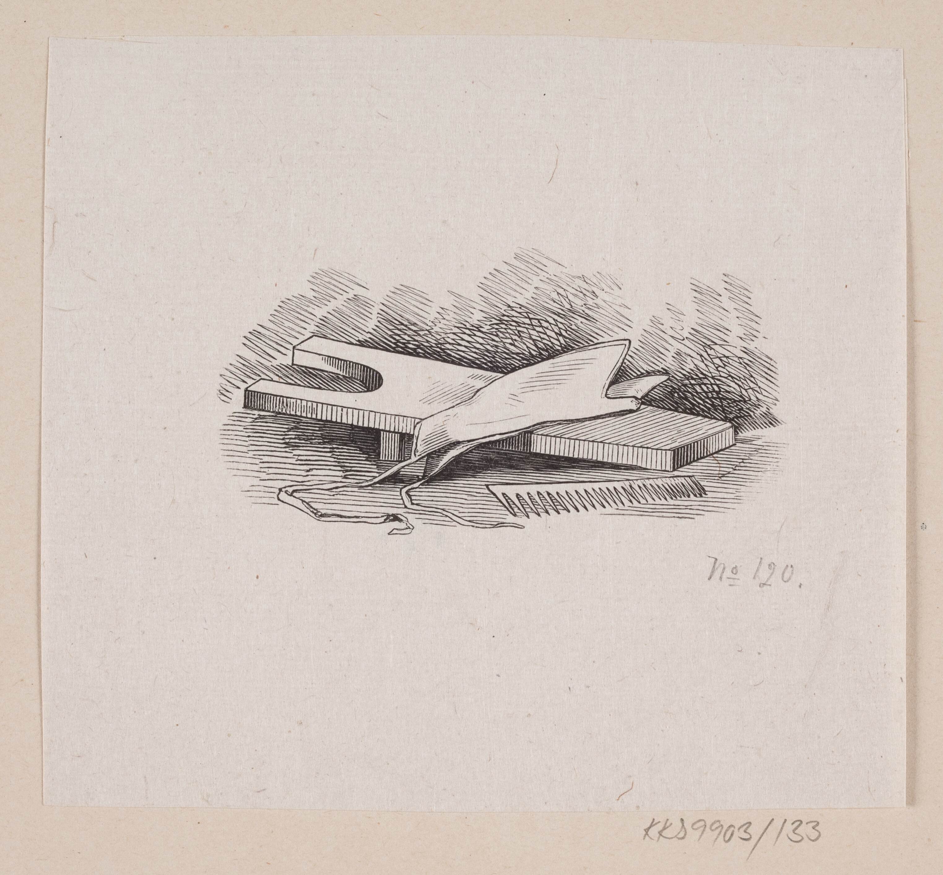 Illustration til "Flipperne" i H.C. Andersen, "Eventyr og Historier", Bind 2