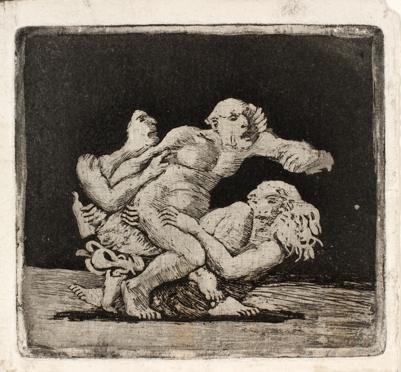 To kvinder slås om en mand