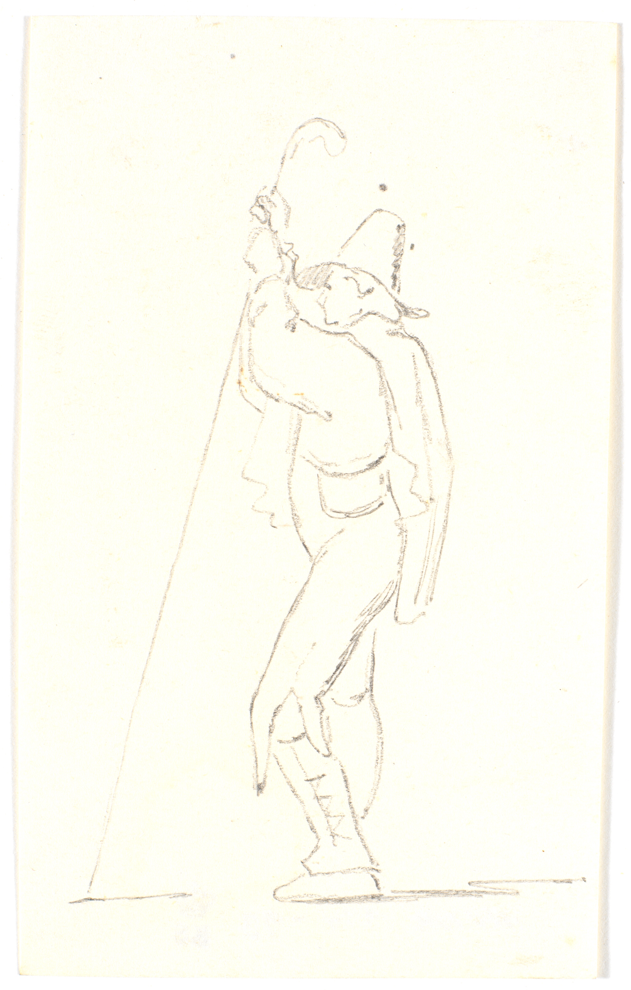 Stående italiensk hyrde