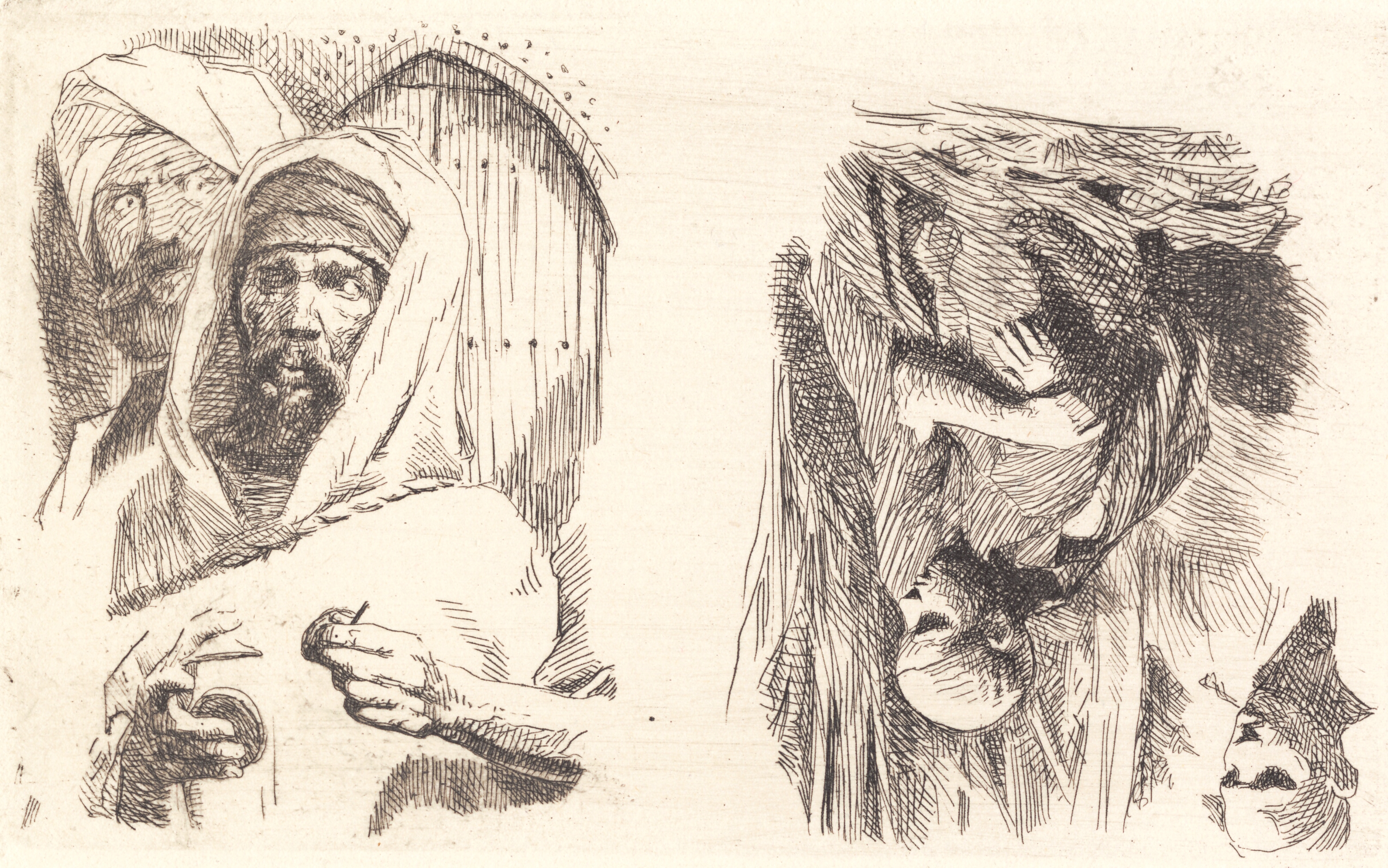 Prøveplade med orientalere